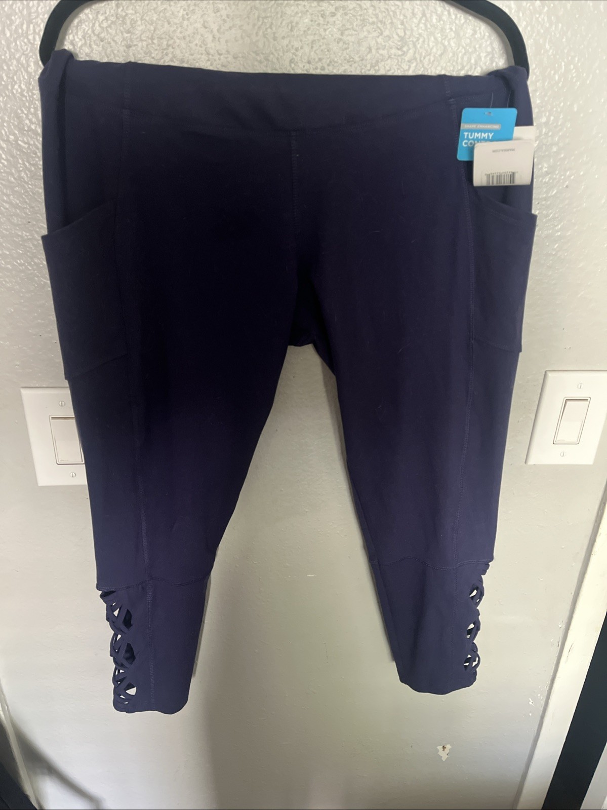 Marika Curves Women’s Leggings, Polyester Spandex Blend, Size 1X, NWT