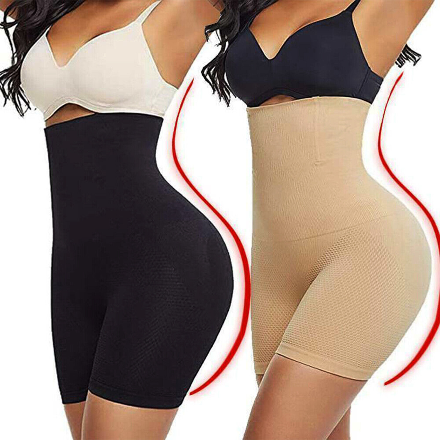 US Fajas Colombianas High Waist Shapewear Tummy Control Body Shaper Girdle Pants