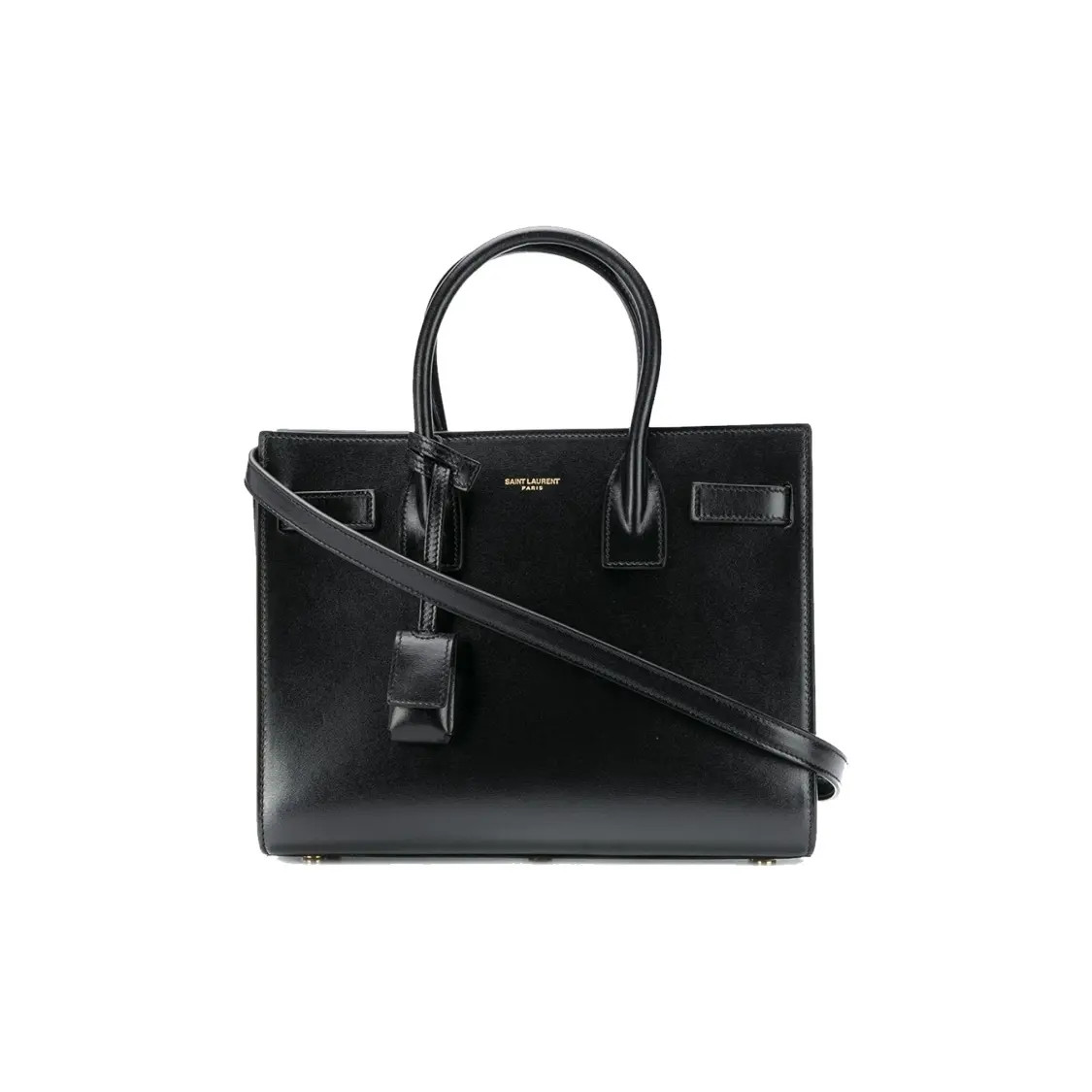 SAINT LAURENT SAC DE JOUR Baby Shoulder Handbag Small Women’s 9.8×4.3×7.8 in
