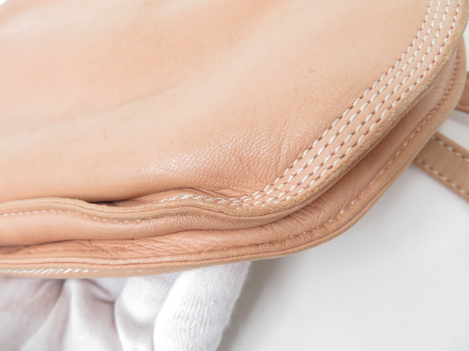 Authentic LOEWE Anagram Nappa Aire Lambskin Shoulder Bag S#50903