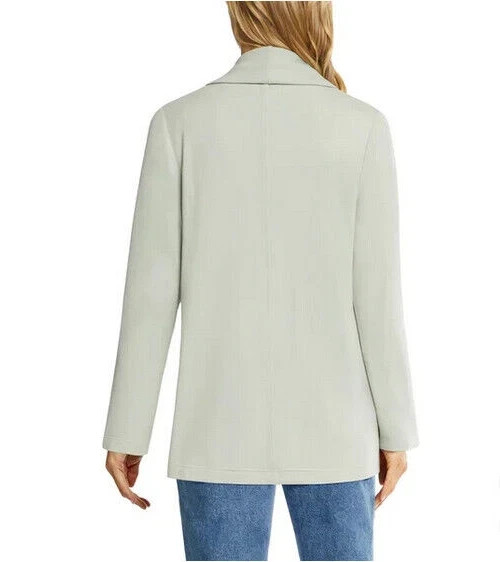 Max & Mia Women’s Lightweight Drape Cardigan, Light Olive, Size XL