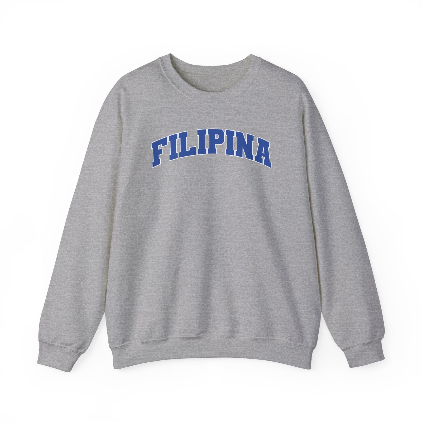 Filipina Philippines Sweatshirt Gifts Crew Neck Shirt Long Sleeve Men