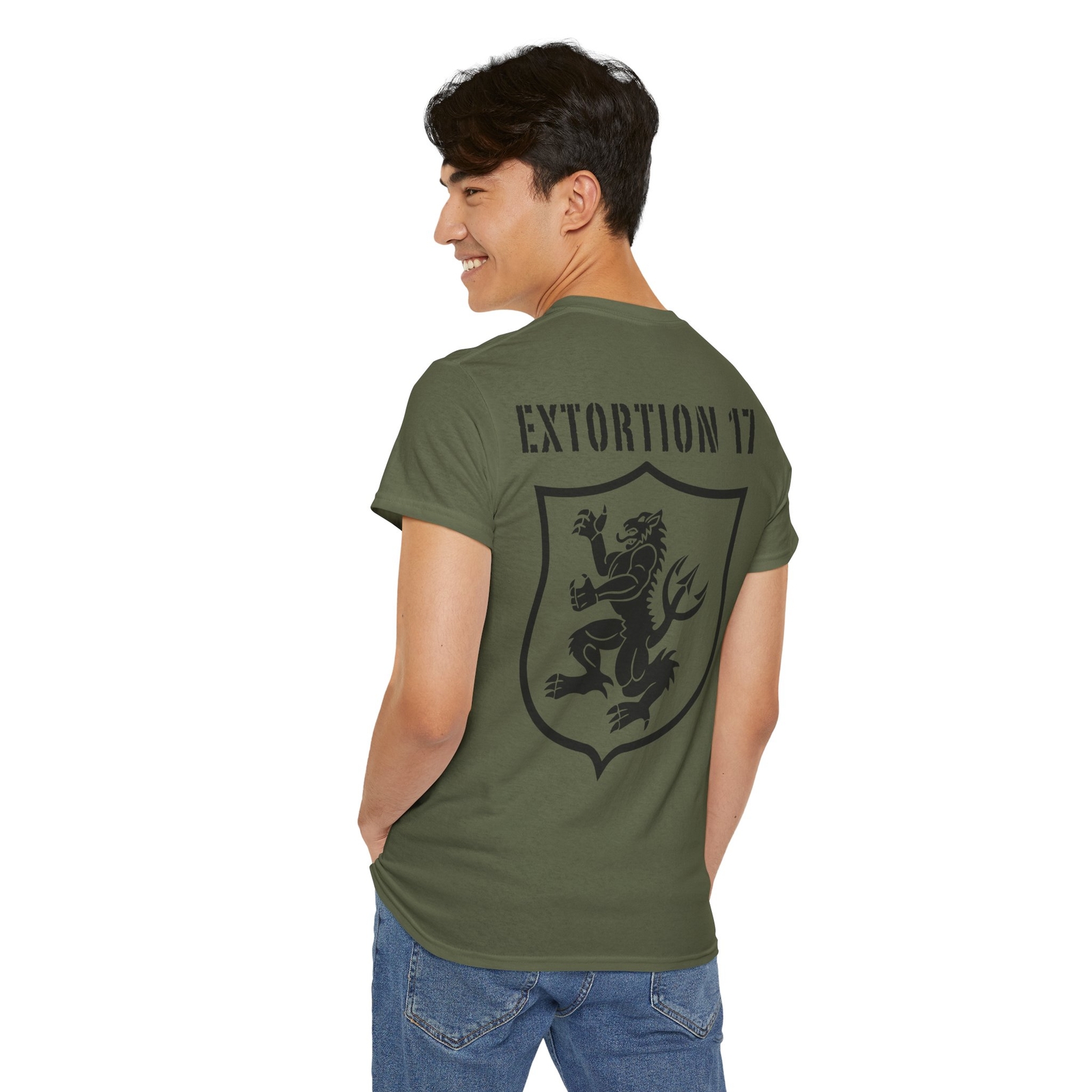 NEW Navy SEALS EXTORTION 17 Gold Squadron NSWDG T-SHIRT HQ Design