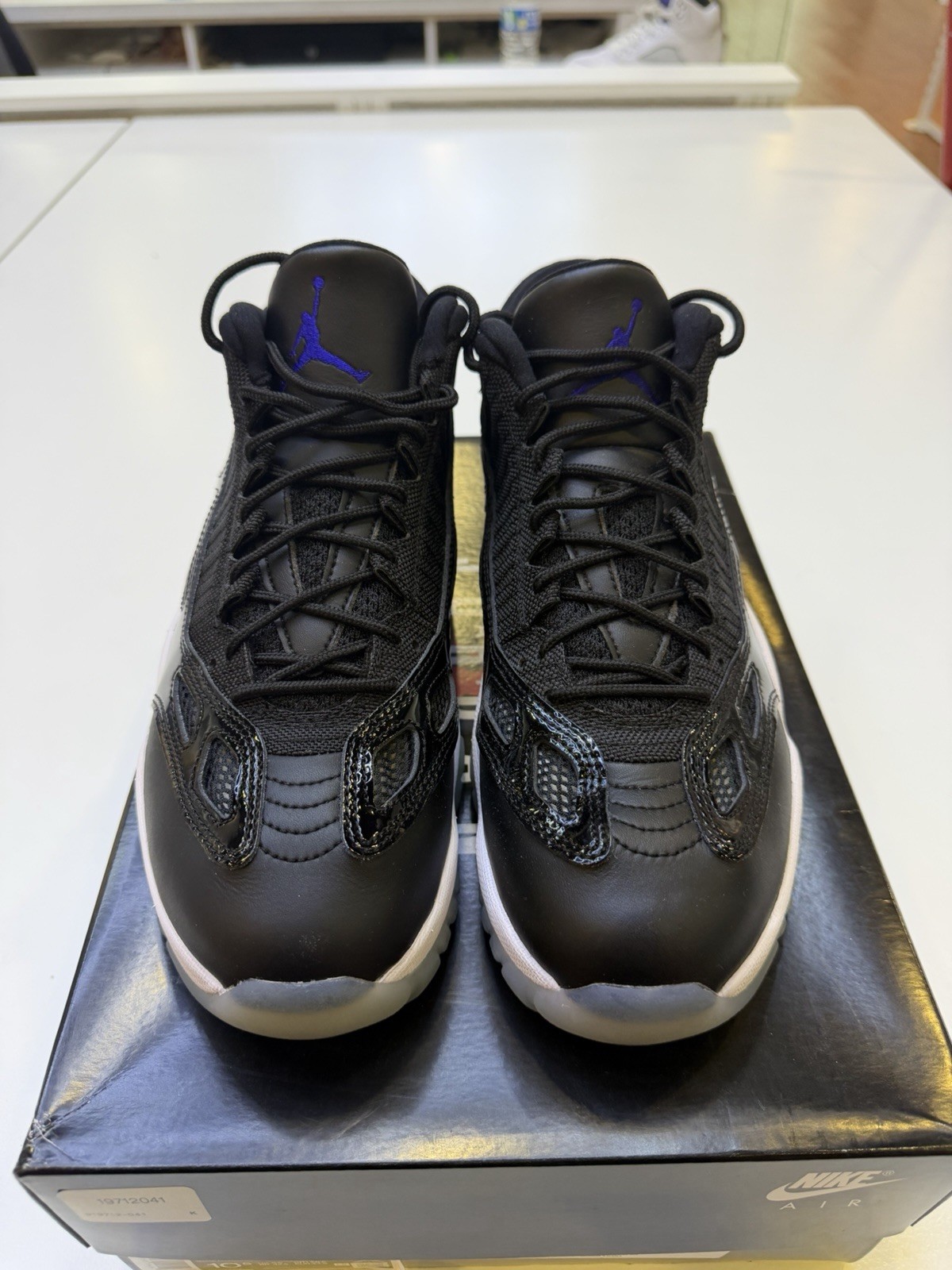 Jordan Air Jordan 11 Retro IE Low Space Jam Black/White-Concord 919712-041