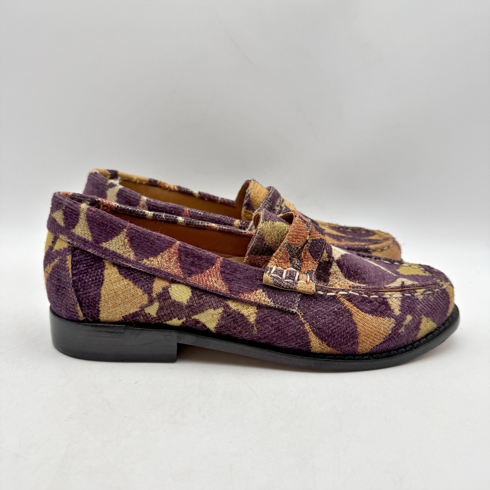 RE/DONE Womens 90s Pop-Print Loafers EU 35 US 5 Multi-color EUC