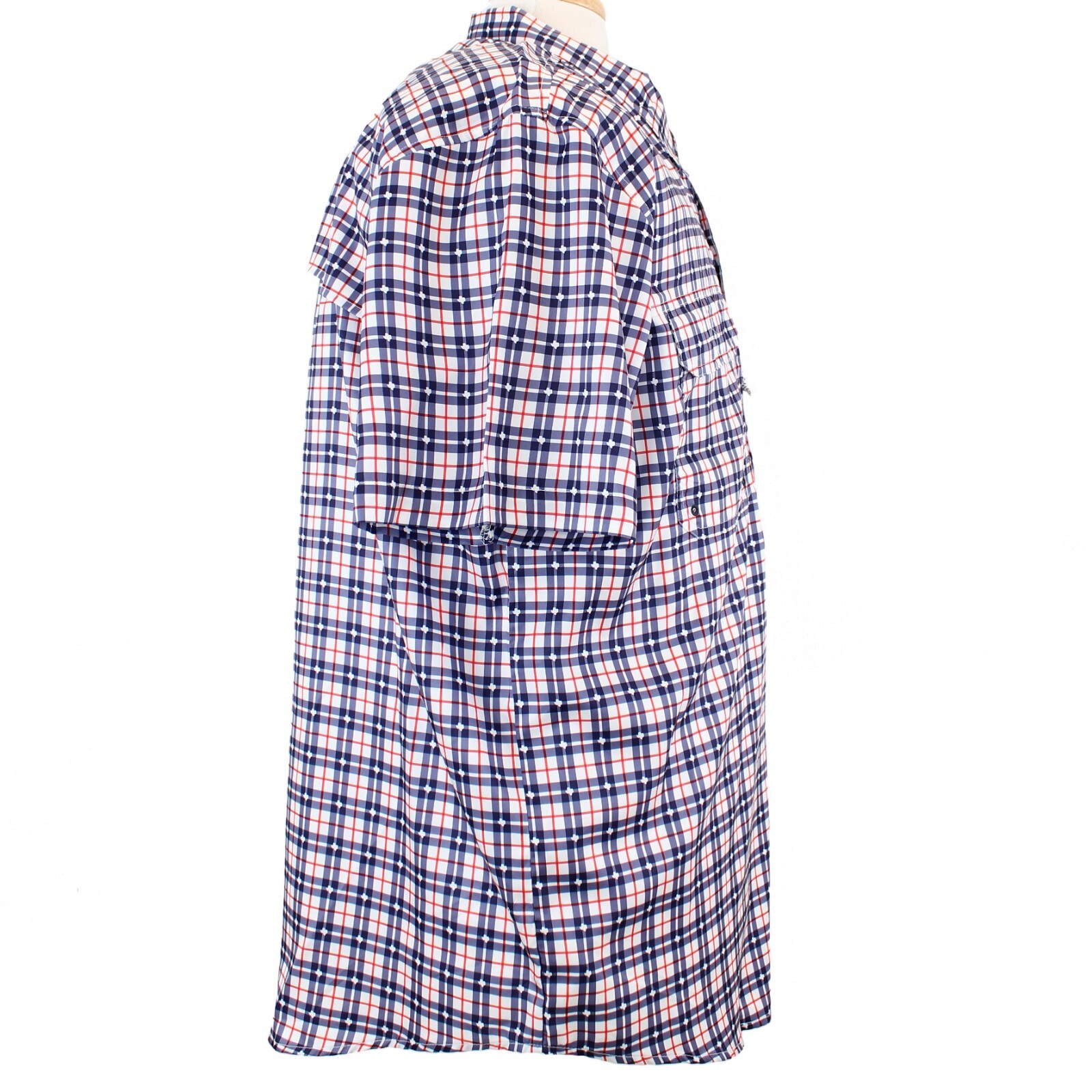 Magellan Men’s Shirt Texas State Prints, Relaxed Short Sleeve Button Down