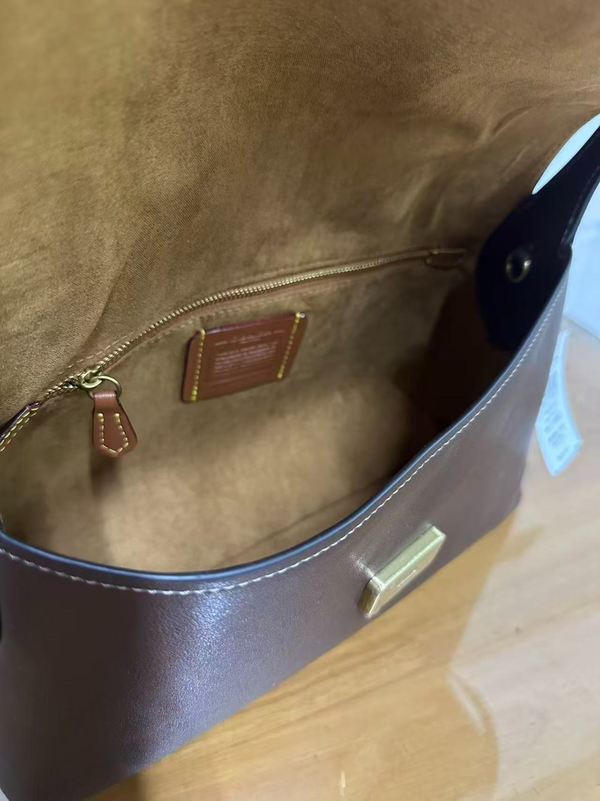 New COACH Chelsea Shoulder Bag Yellow 30 Leather Crossbody Handbag CDS58 Outlet!