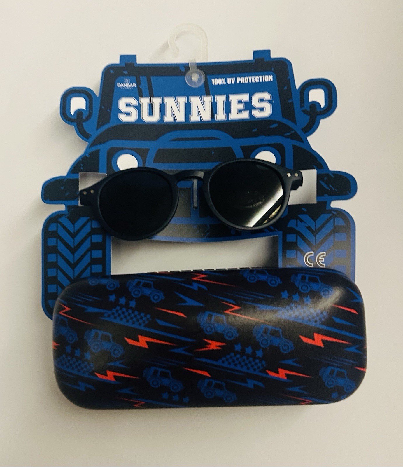 New Blue Danbar Global Sunnis Jeep Case 100% UV Protection CE Cool Things Inc