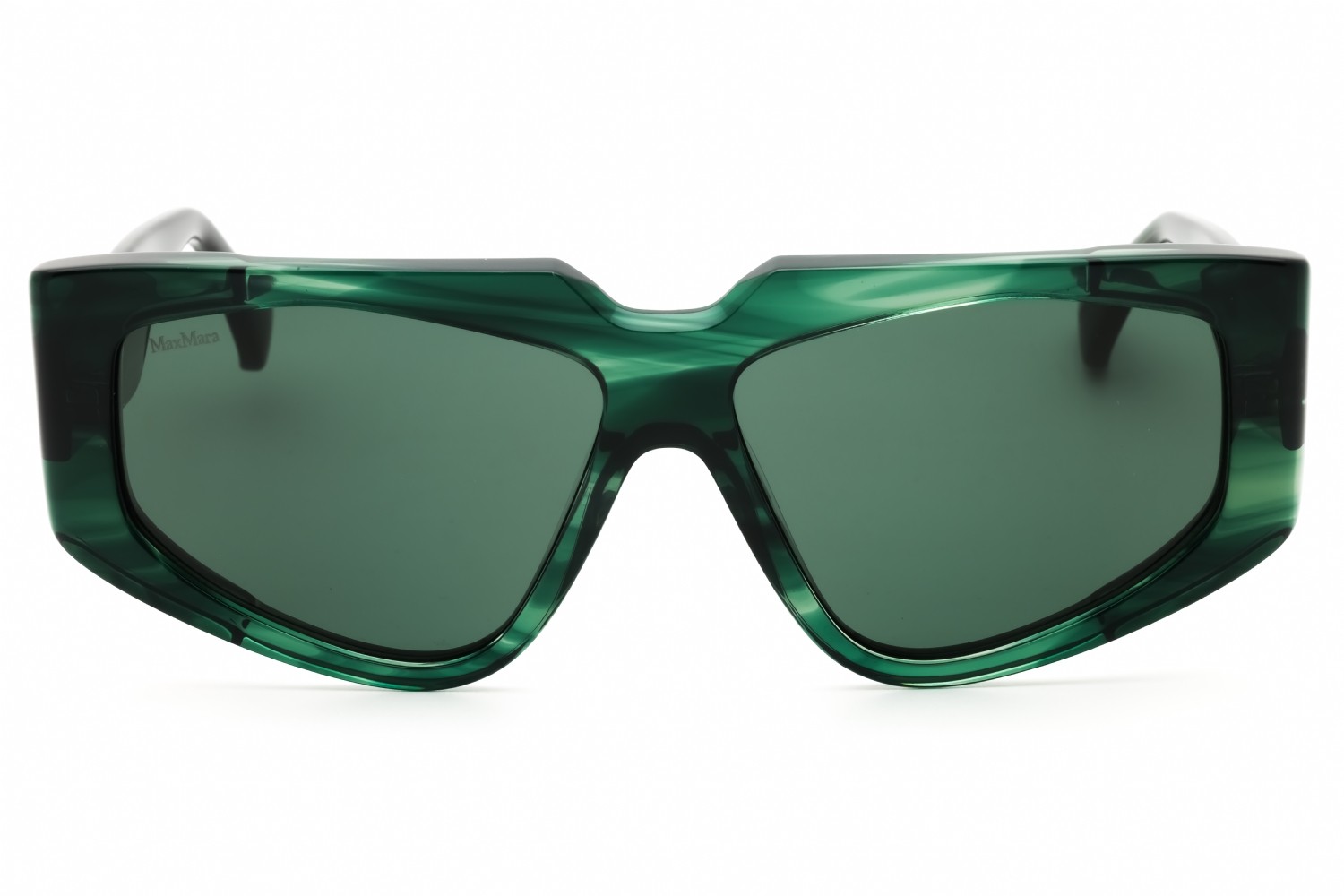 MAX MARA MM0125-98N-58 Sunglasses Frame Size 58mm 140mm 13mm GREEN Women