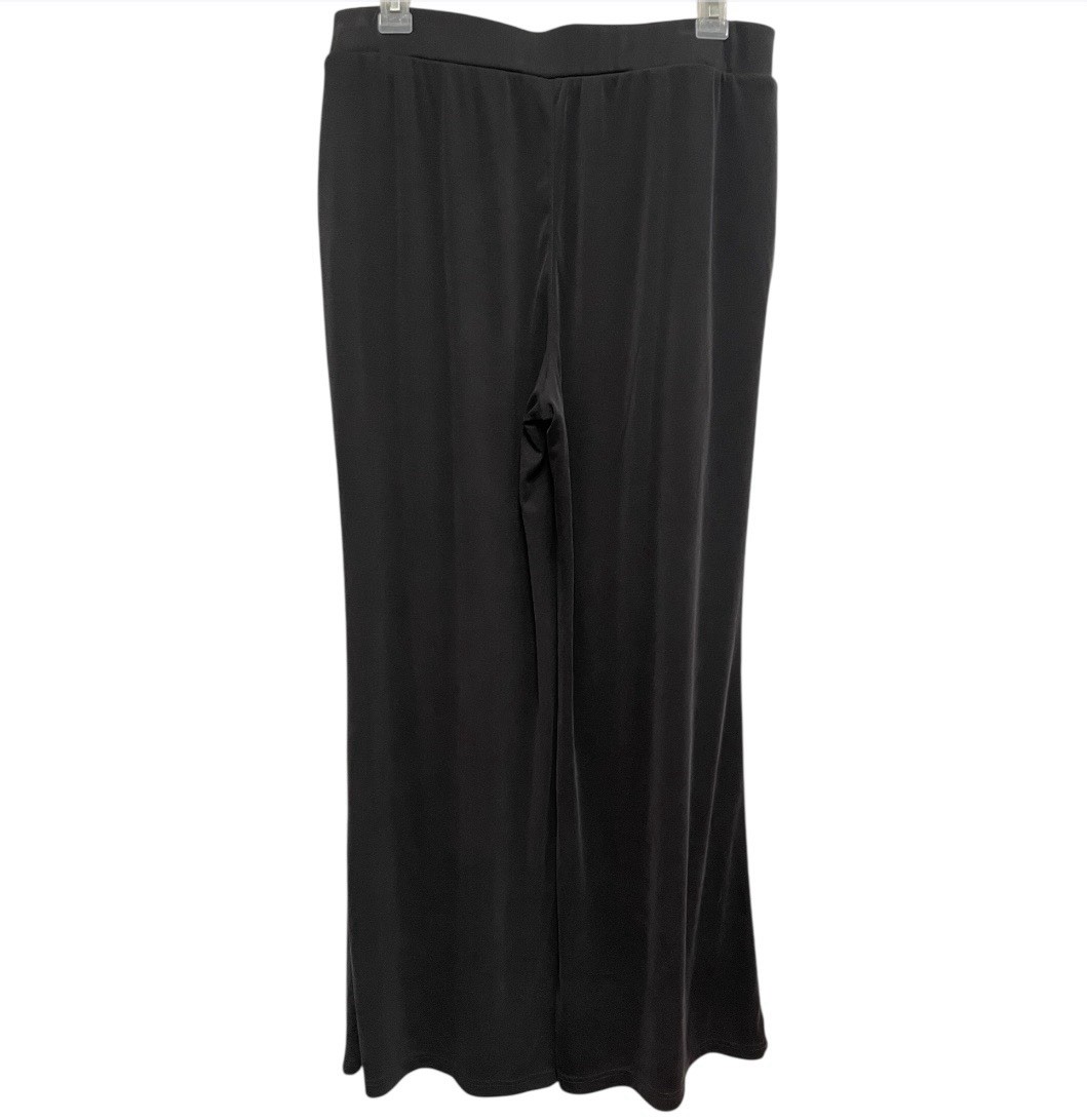 OGLmove Pull On Wide Leg Pant Charcoal Grey Size Medium