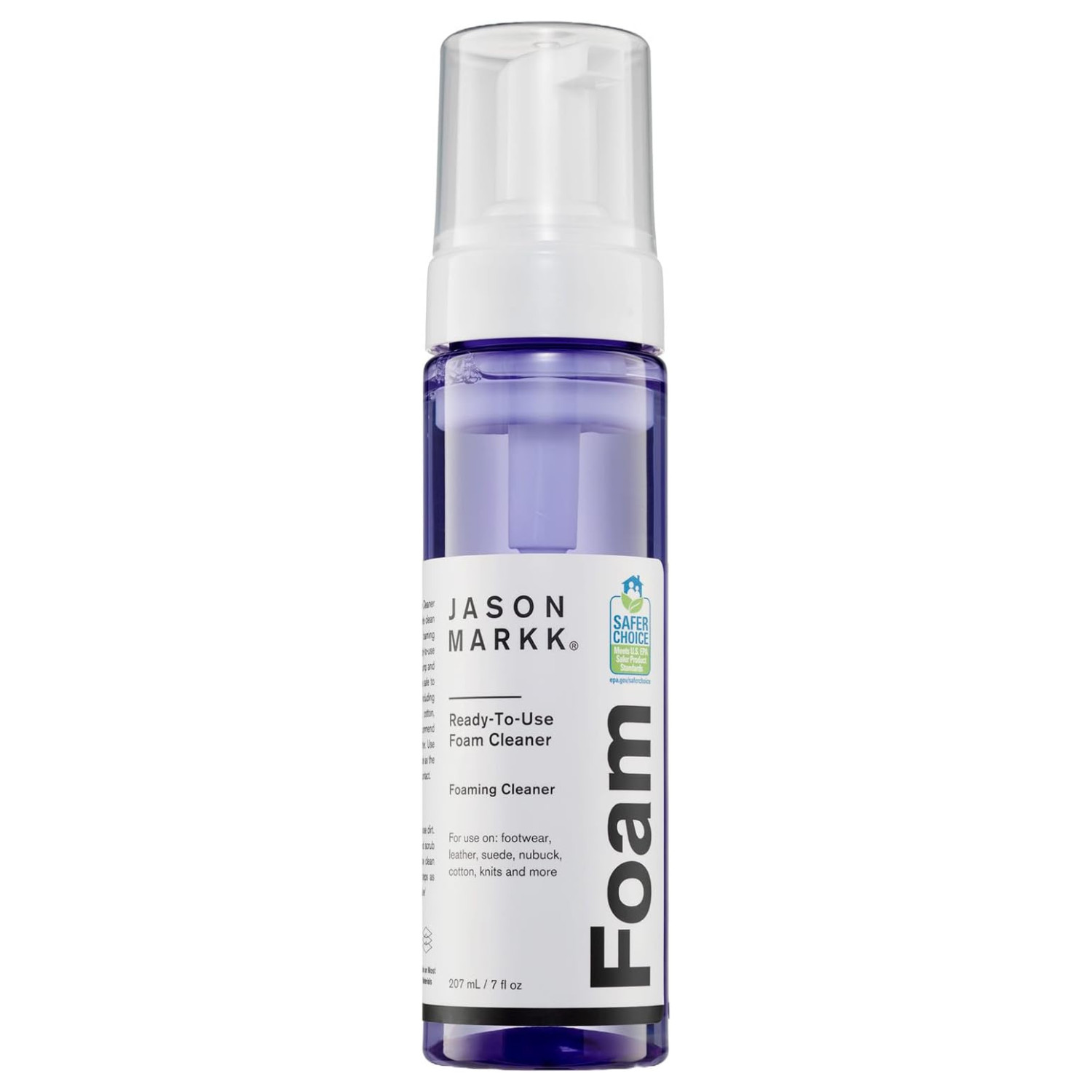 Jason Markk Ready-To-Use Convenient Foaming Shoe Cleaner, 207 ml / 7 fl oz