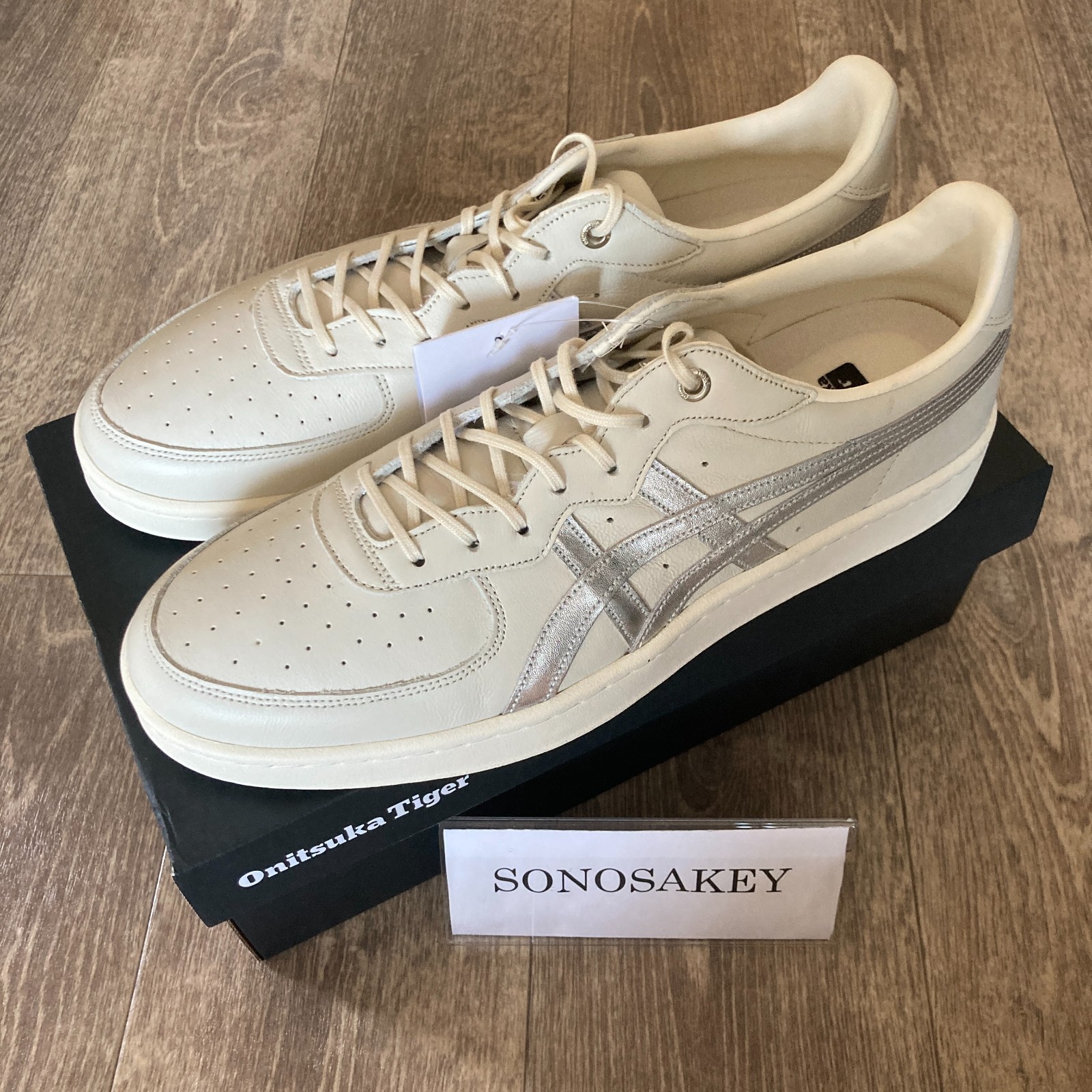 Onitsuka Tiger GSM SD 1183C630 100 CREAM/PURE SILVER New in Box from Japan