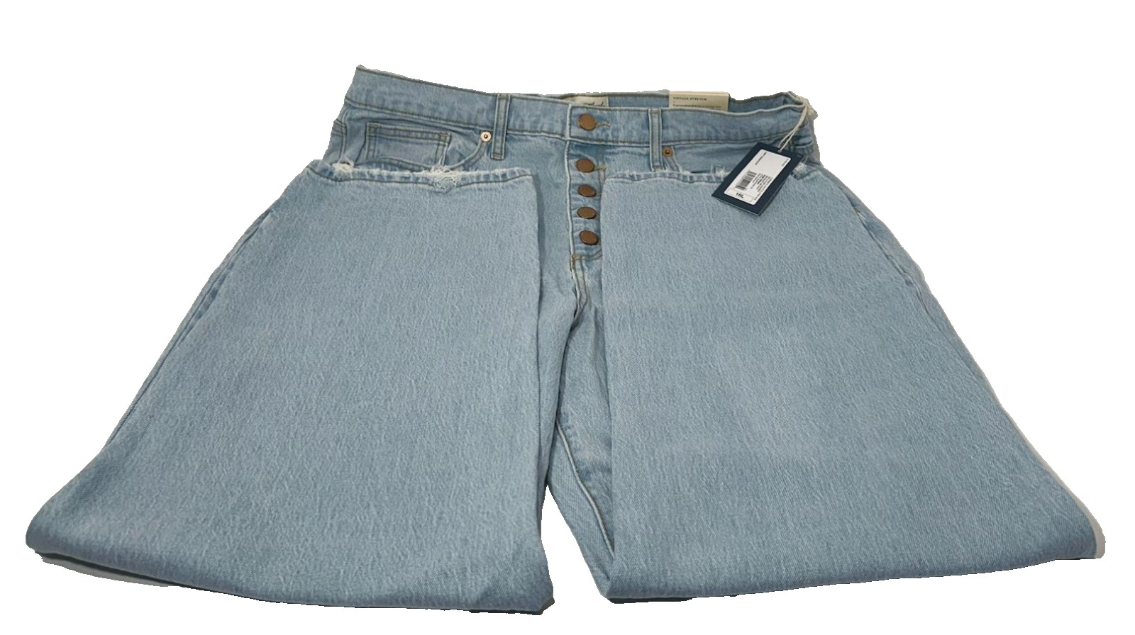 Universal Thread Women’s High-Rise Vintage Straight Jeans Light Blue Size 16L