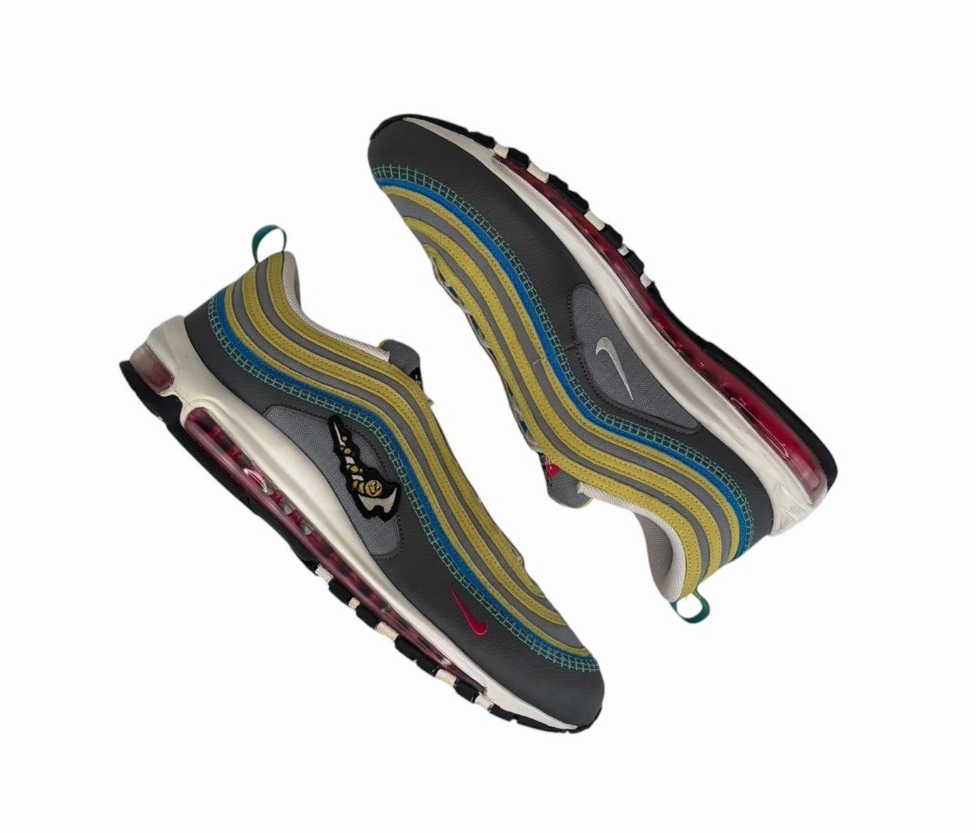Nike Air Max 97 SE Air Sprung DH4759-001 Men 15 Iron Grey-Phantom Sneakers Shoes