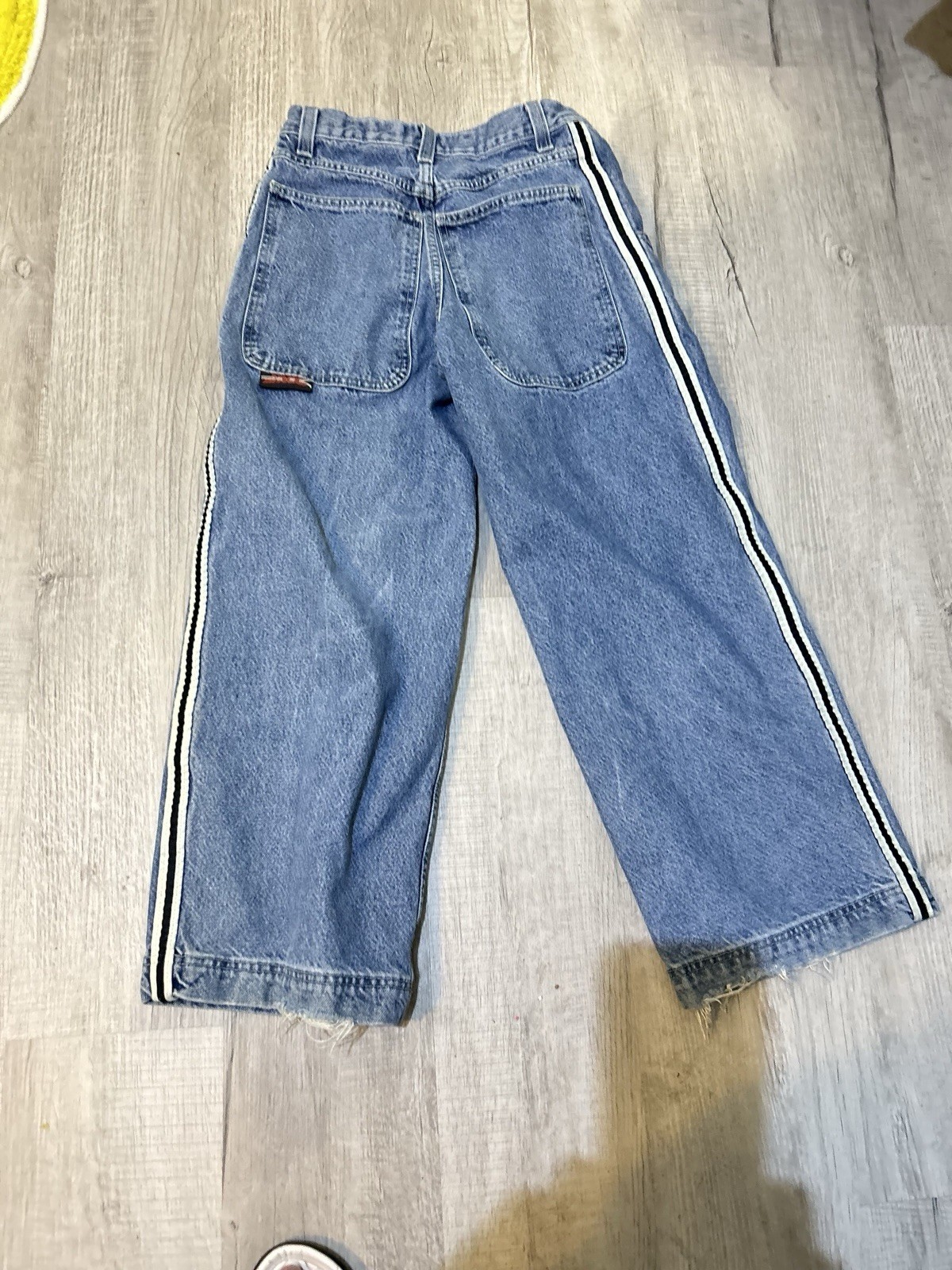 Vintage 90 JNCO Skunk Side-Stripe jeans -28×28(Men’s XS/Unisex