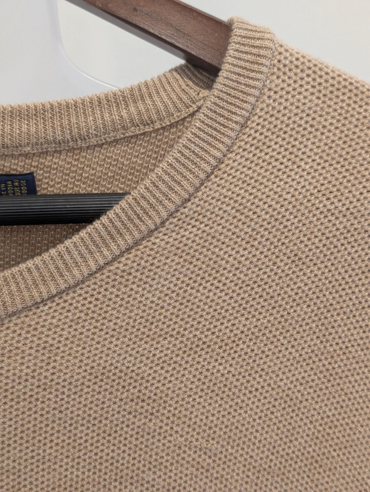 Polo Ralph Lauren Tan / Lt Brown Long Sleeve Crew Neck Sz XL