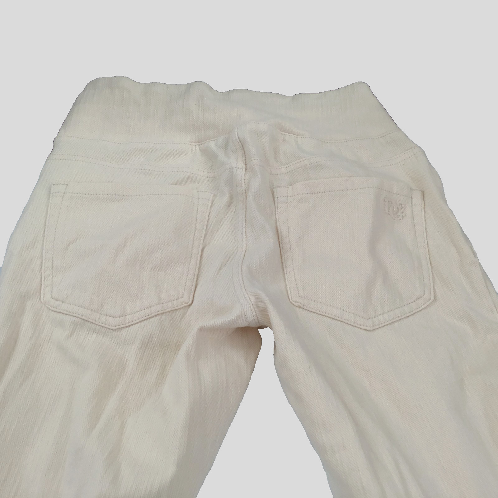 DG2 New XS Cream Colored – 94% Cotton/6% Spandex Diane Gilman Pants