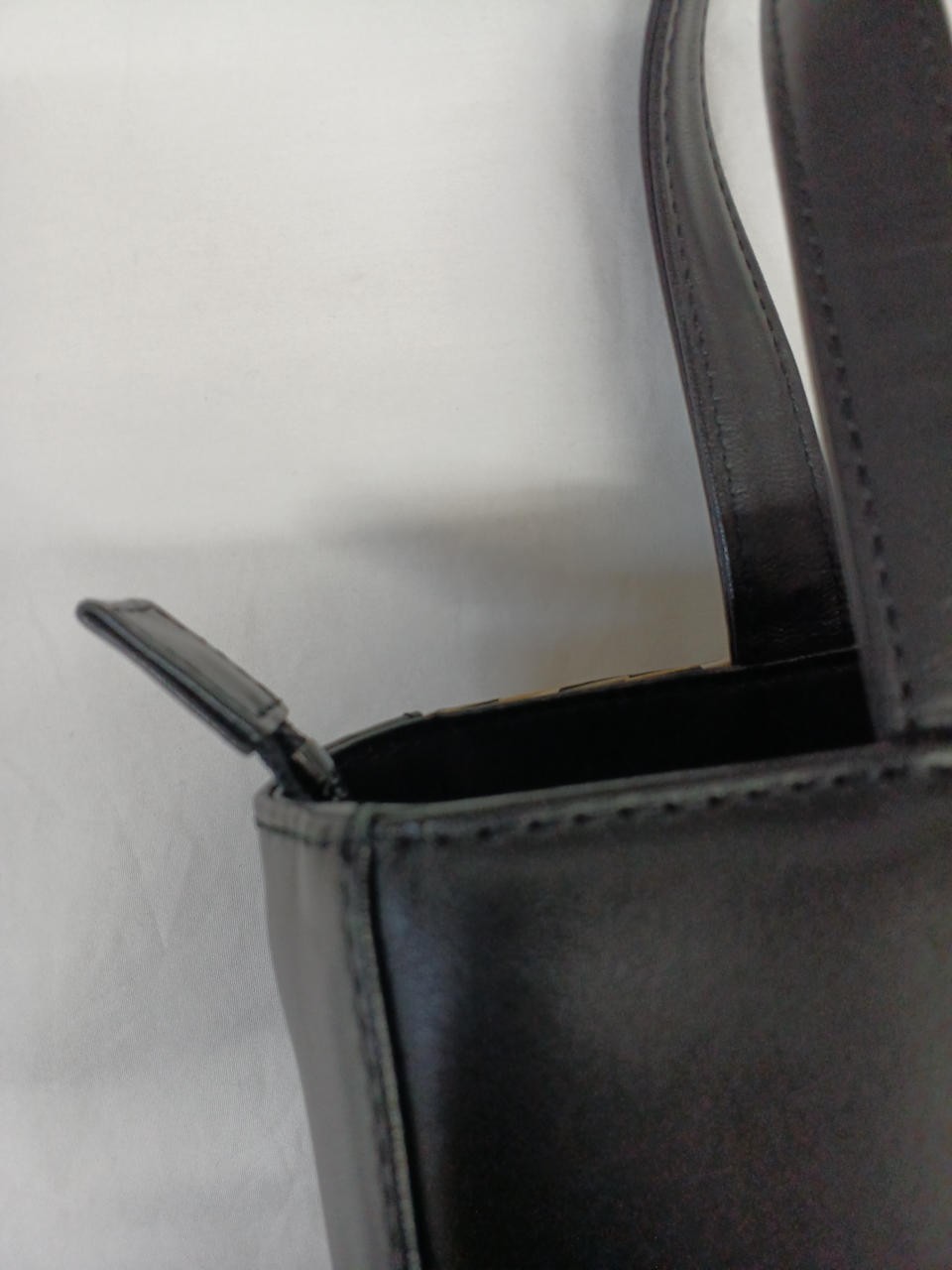 BURBERRY Nova Check Tote Bag 10.6 inch Black