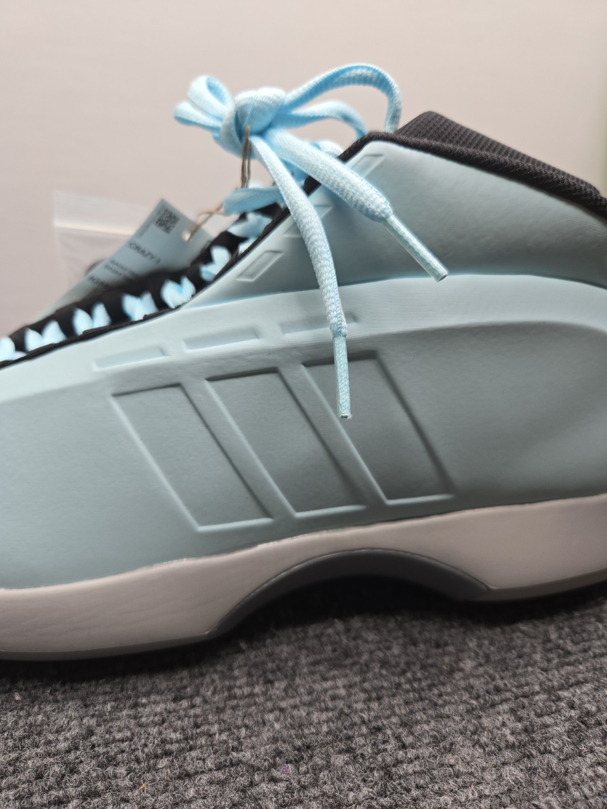 Size 13 – Adidas Crazy 1 Kobe Ice Blue