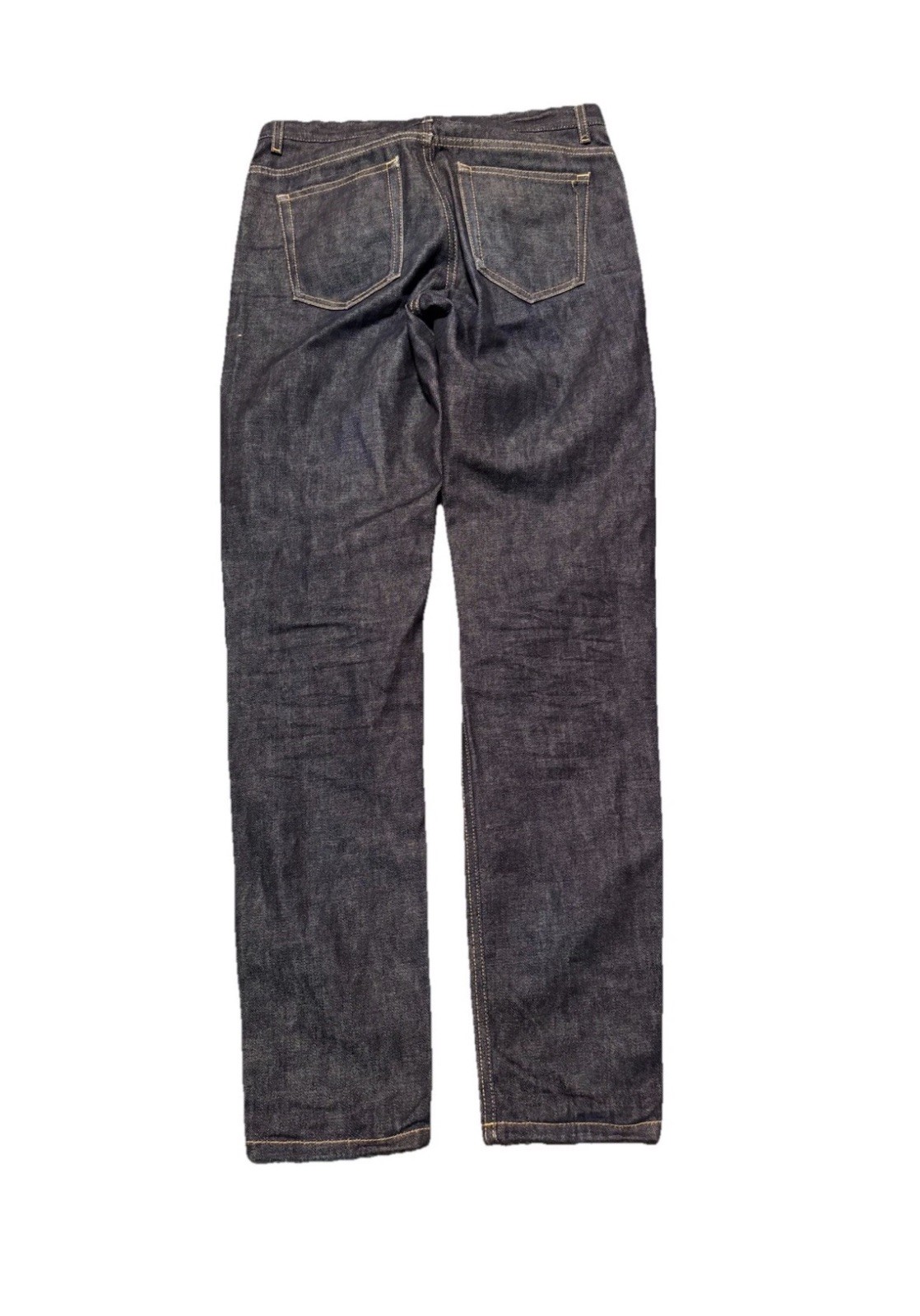ASKET The Raw Denim Jean 29×32 Regular Fit Made in Italy Stockholm Indigo Raw