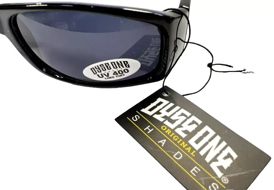 Old School Chicano Tattoo Art Shades Black Locs Sunglasses Lowrider Dyse One