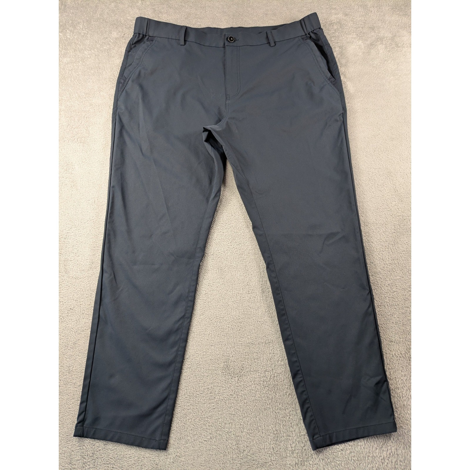 JACK ARCHER Deep Blue Polyester Chino Pants Men’s Size 38×30