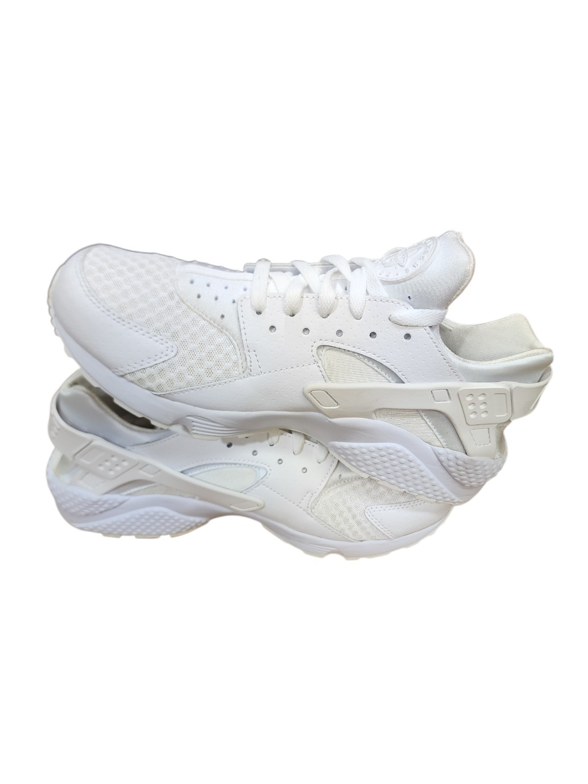 Nike AIR HUARACHE WHITE Men Size 11.5, 318429-111, Classics, FINAL SALE, AS IS