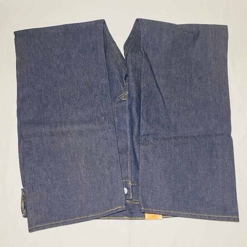 NWT Levi’s 501 Men’s Original Shrink To Fit Button Fly Dark Wash Jeans 38×32