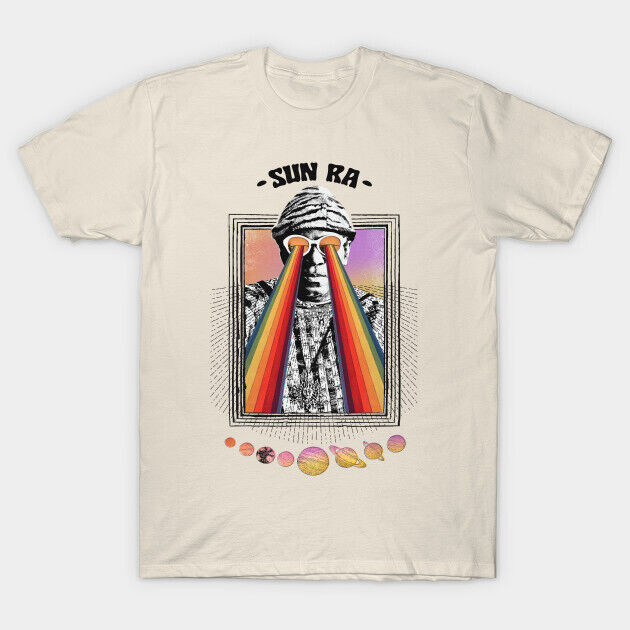 Sun Ra Psychedelic Jazz Legend Cosmic Graphic Unisex T-Shirt