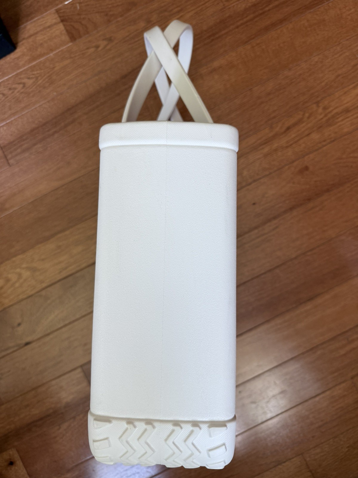 Bogg Bag Baby EVA rubber Tote White Washable Beach Bag with Handles