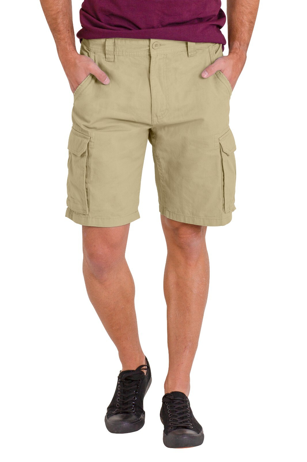 Men’s Summer Cargo Shorts Regular-Fit Relaxed Designed Premium Cotton Half Pant