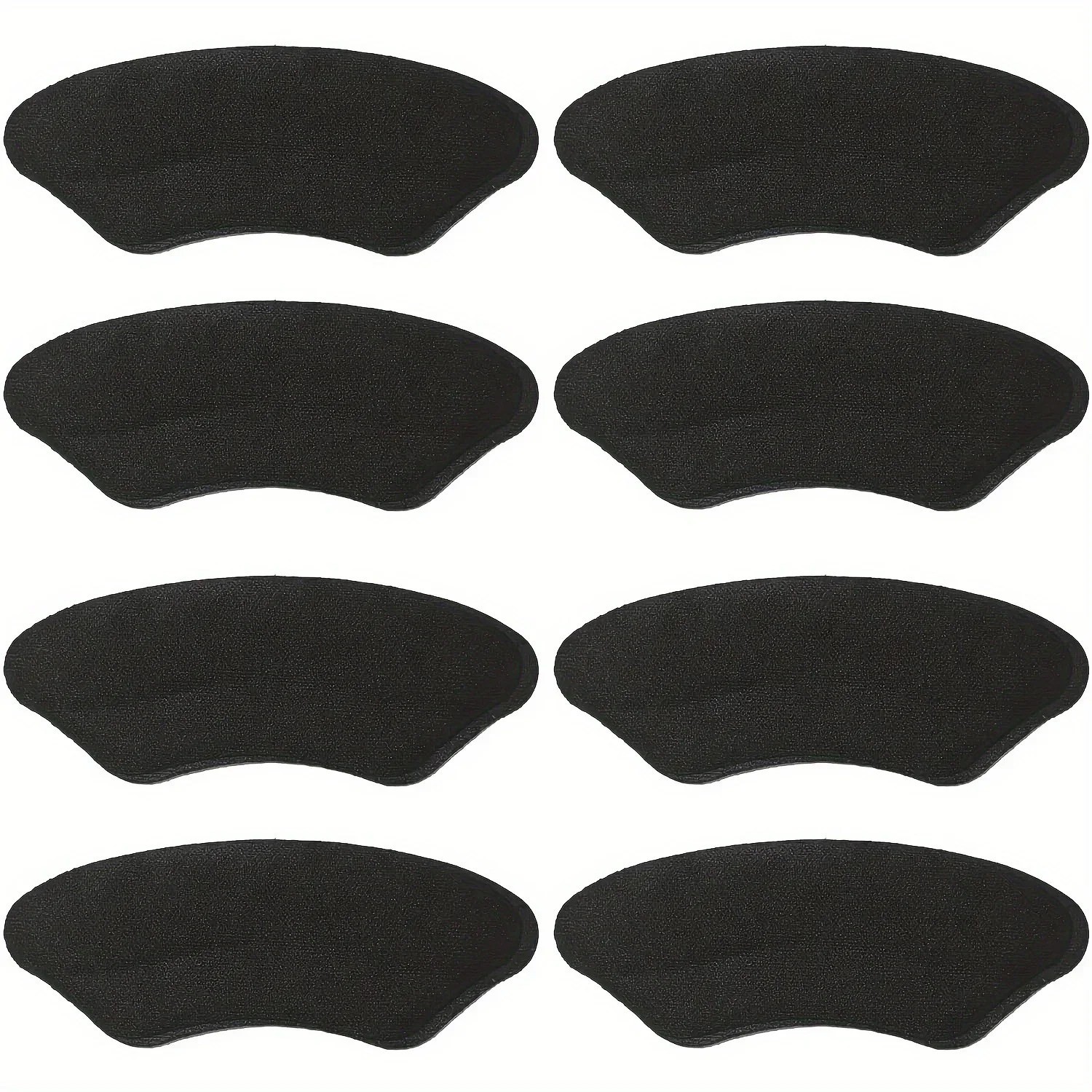 8-Pack Heel Pads for Too Big Shoes Self-Adhesive Heel Protectors Heel Inserts