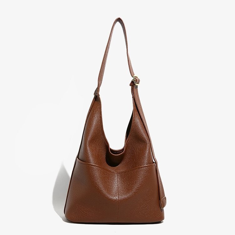 Slouchy Hobo Bag for Women-Soft Vegan Leather Large Tote Handbag with Coin Purse