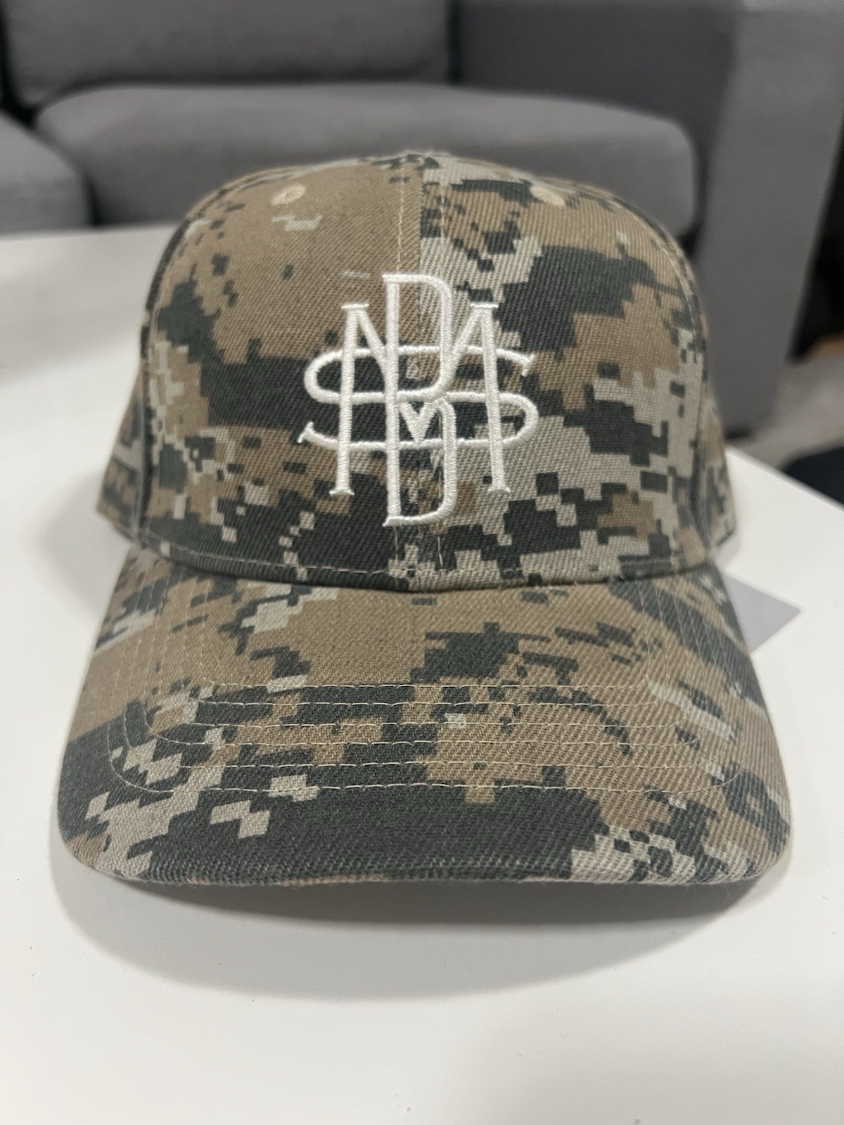 Beams Japan Digi Camo Strapback Hat Cap OS