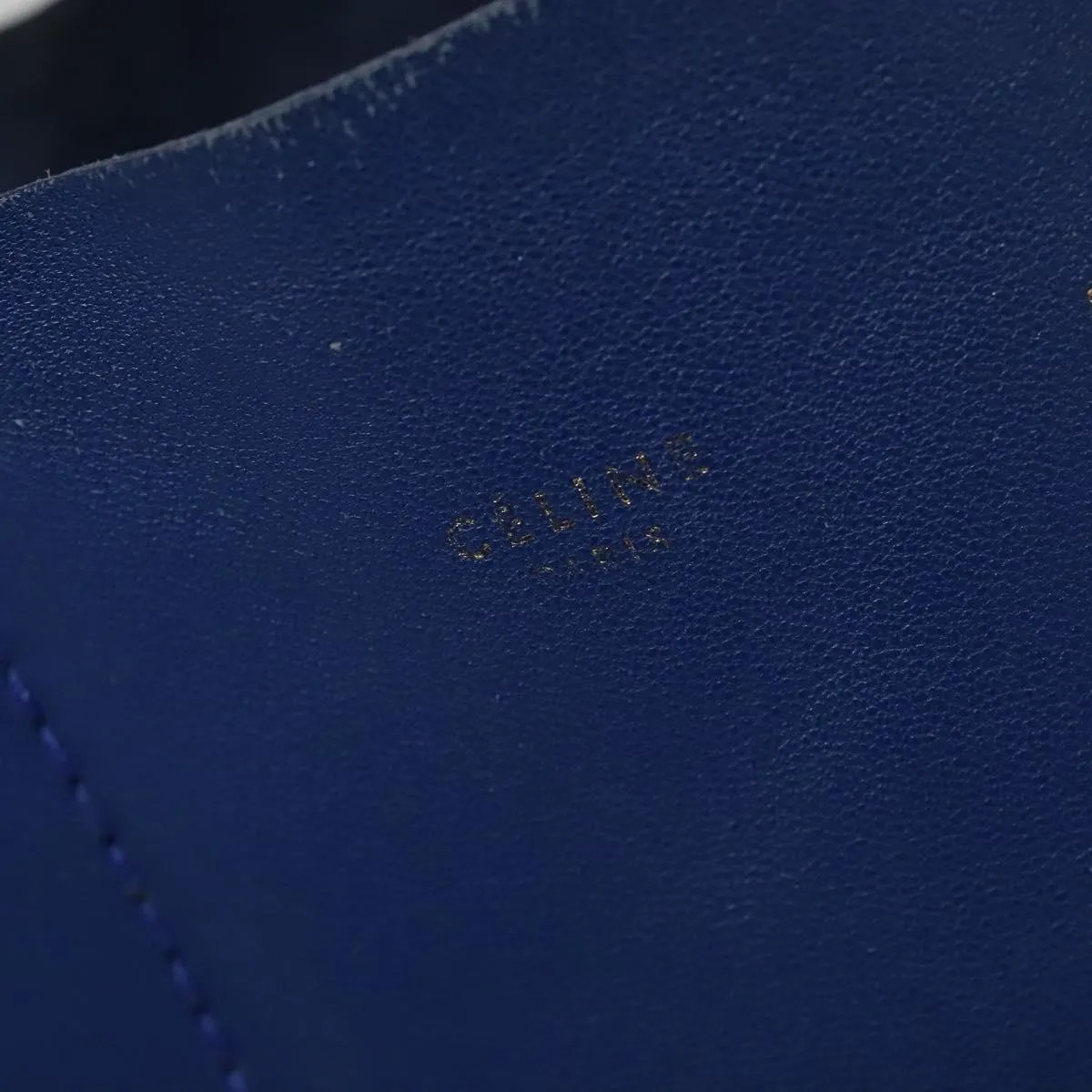 Celine Vertical Cabas Tote Leather Multicolour Tote Bag