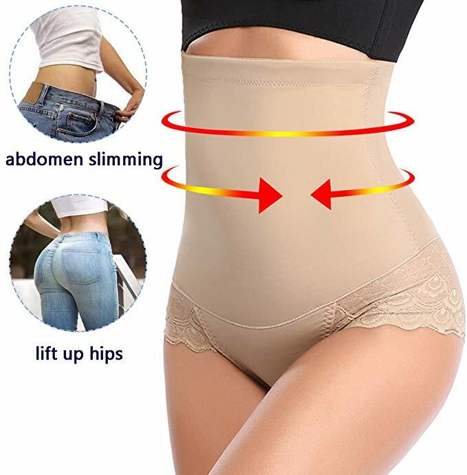 High Waist Body Shaper Butt Lifter Tummy Control Panty Slim Waist Trainer Girdle