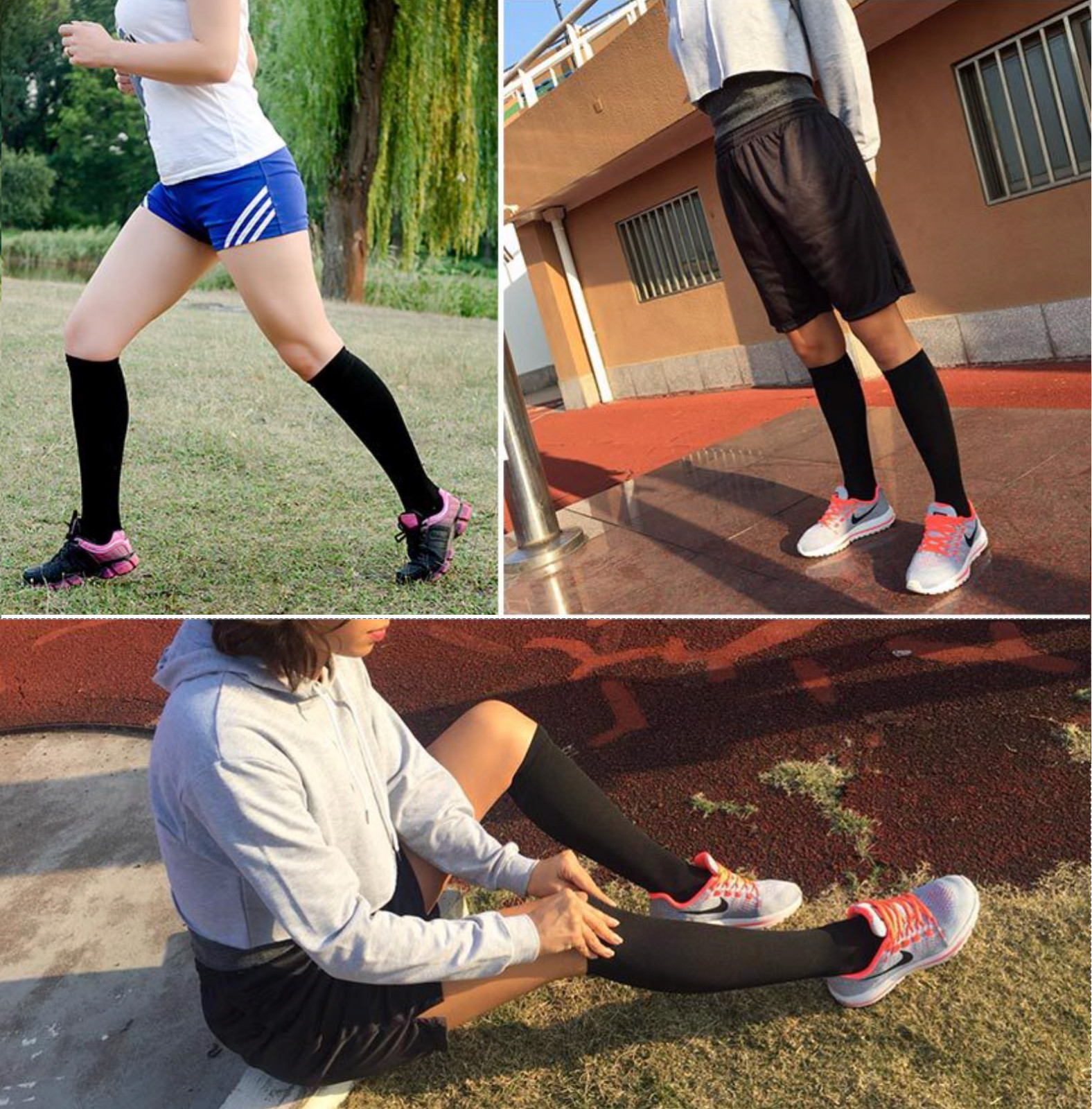 Compression 15-20mmHg Graduated Support Socks Knee Hight Men’s Women’s (S-XXL)