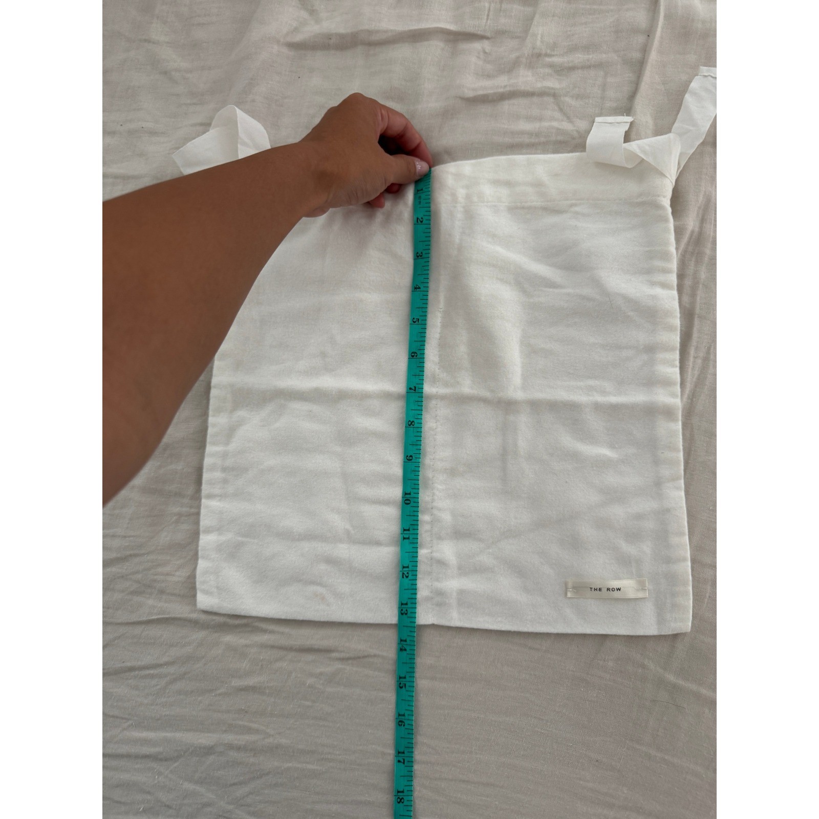 The Row Drawstring Dust Bag 13.5 x 13.5 in