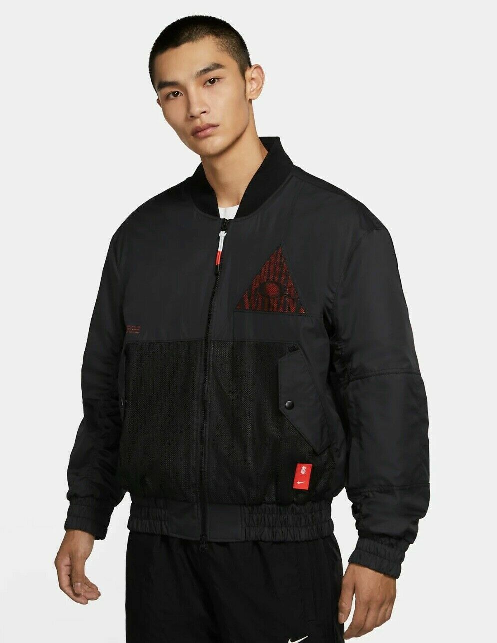 Nike Kyrie Protect Jacket Men’s CK6670-010 SAMPLE Black Size 2XL-TALL 2XLT $185