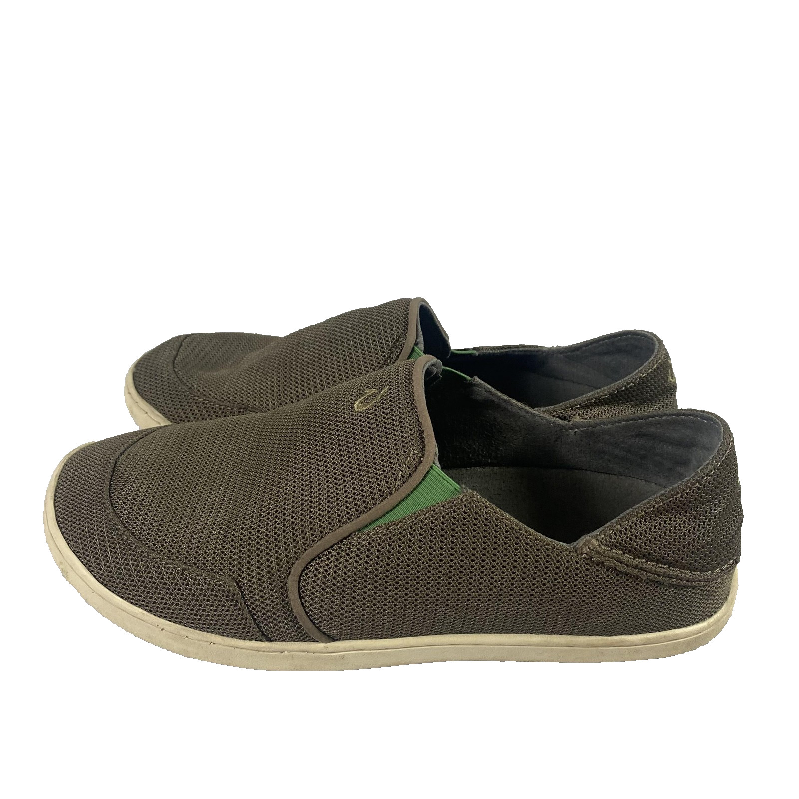 OluKai Shoes Mens 7 Brown Nohea Mesh Slip On Casual Breathable 10188-13AP