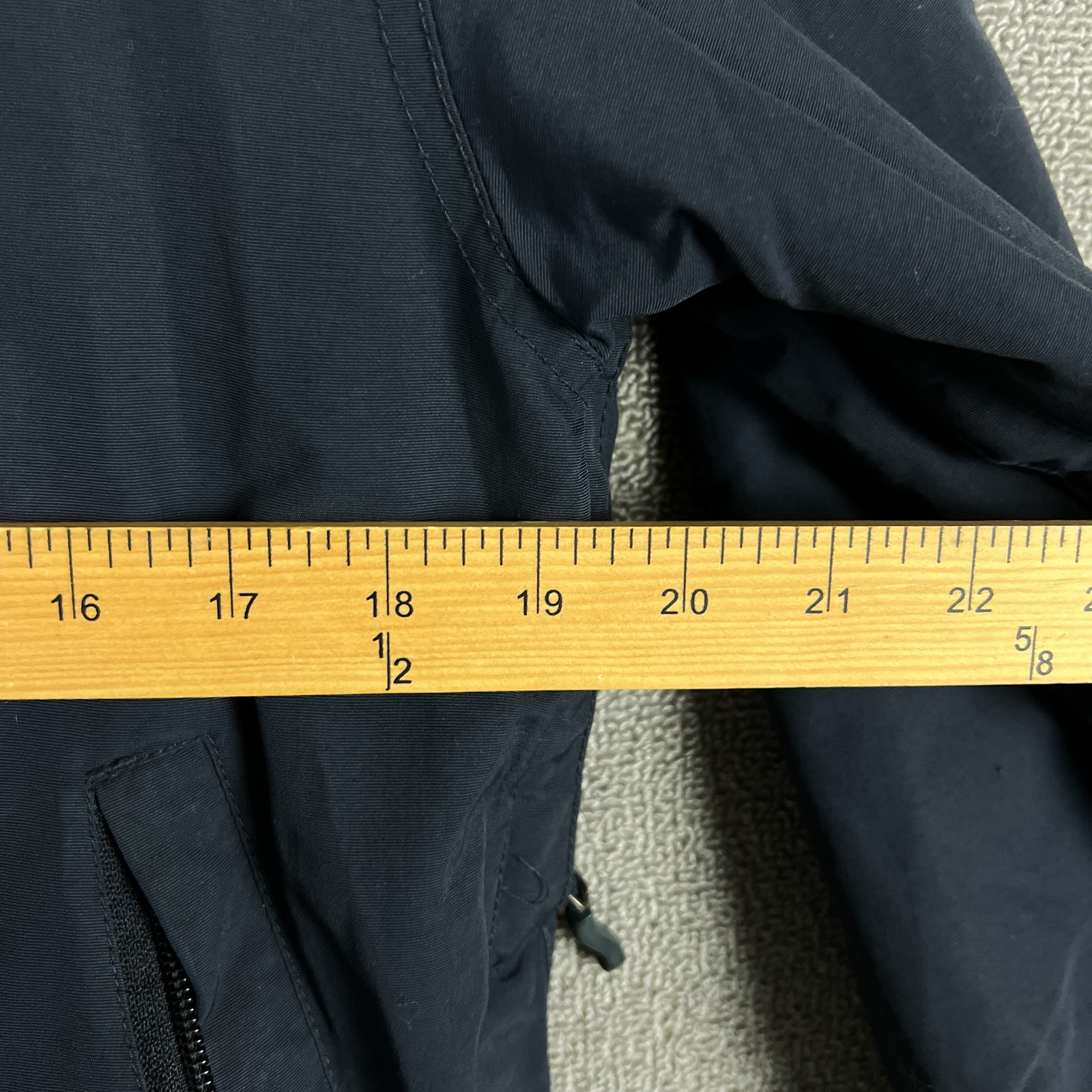 Kingsland Jacket Womens XXS Navy Bomber Thermolite Zip Off Sleeves Equestrian