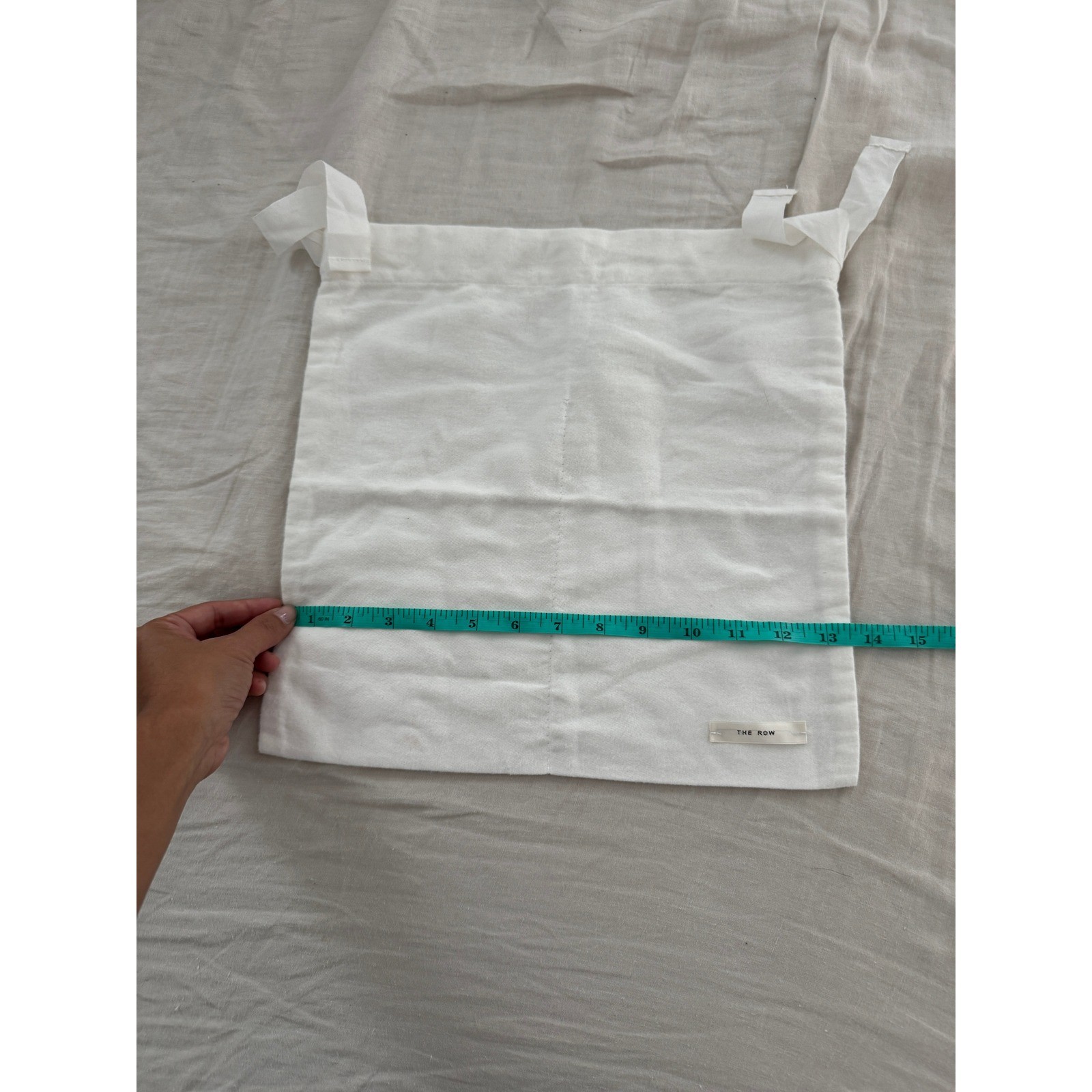 The Row Drawstring Dust Bag 13.5 x 13.5 in