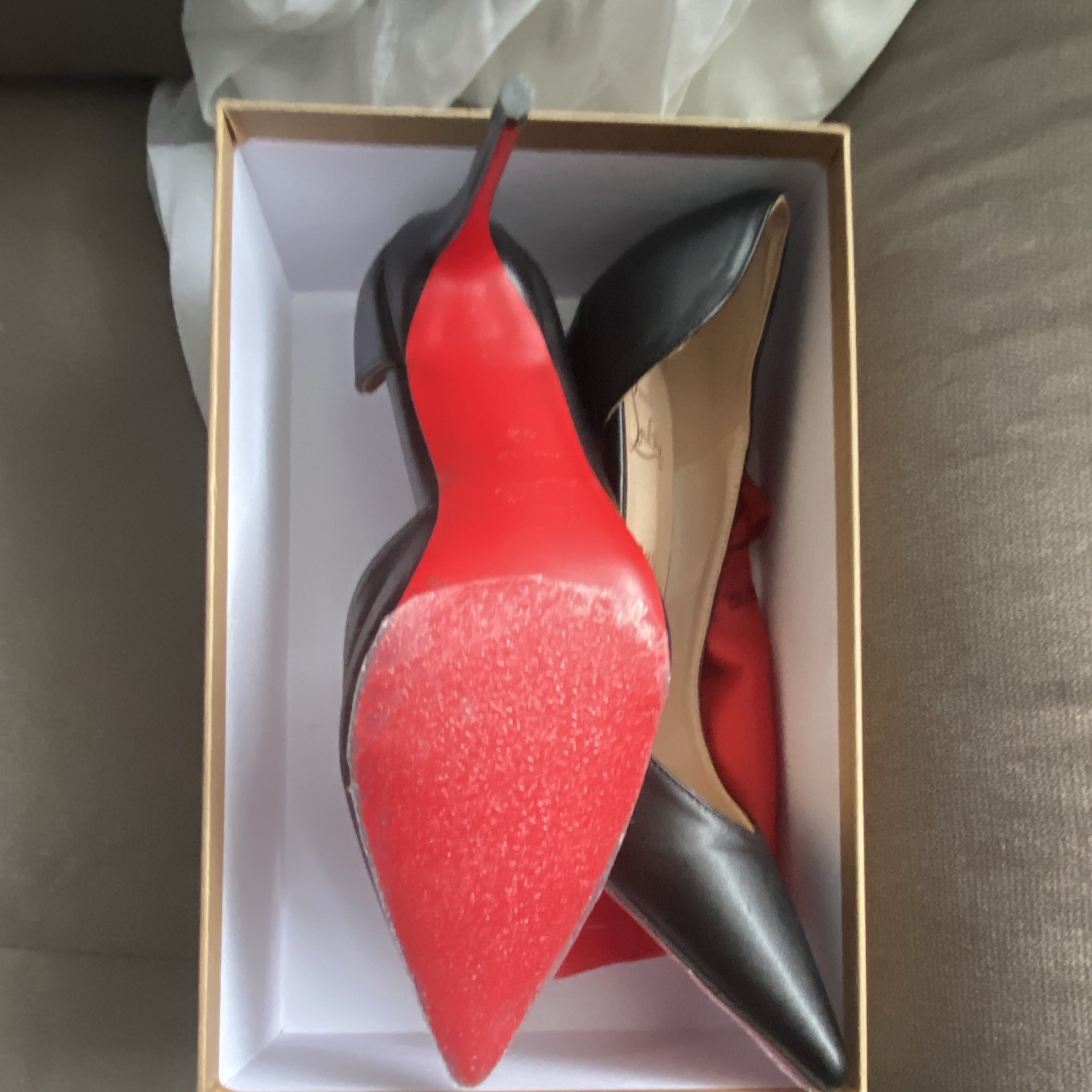 Christian Louboutin So Kate Pointed Toe Pump – Black, Euro 42