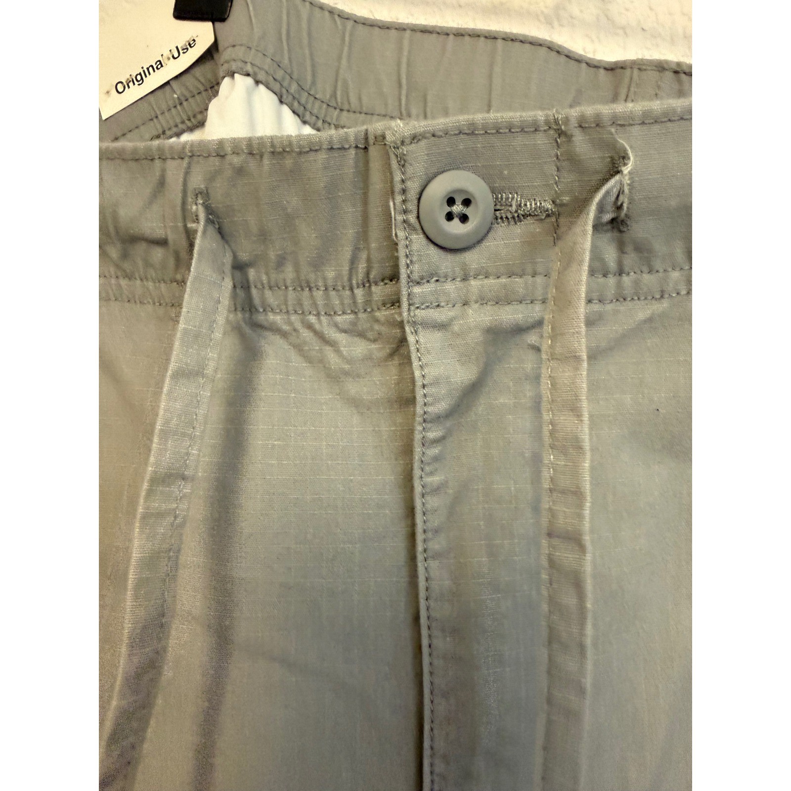 5XL Tall Gray Cargo Jogger Pants Cotton Blend Ripstop NWT