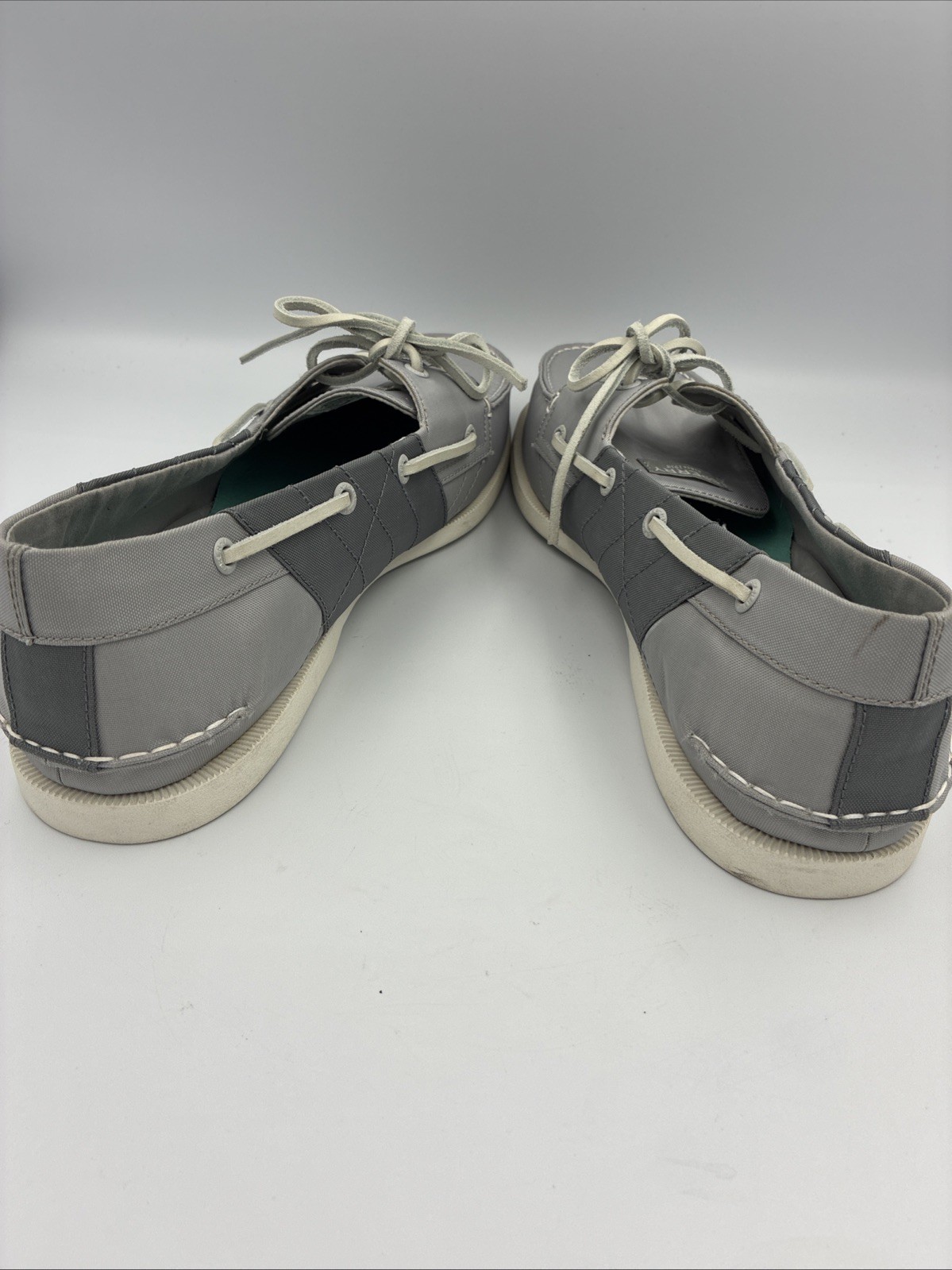 Sperry Authentic Original Bionic Boat Shoe in Gray Size 13 Men’s