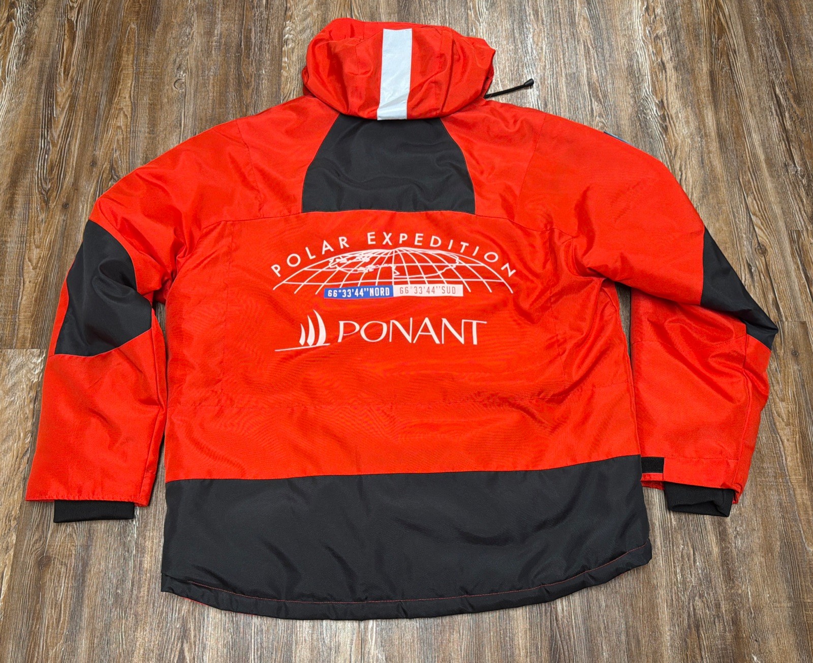Ponant 88 Antarctica Polar Expedition Hooded Parka Jacket Coat Men’s Size 4XL