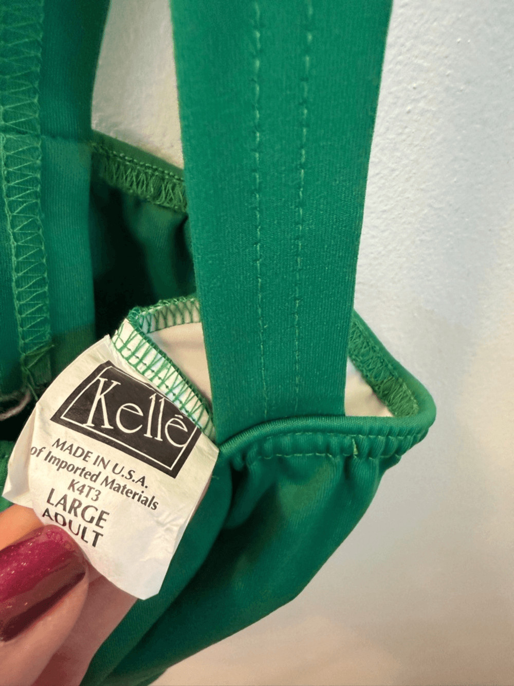 Kelle 2 piece leotard Dance Costume bandeau top pants green DOLLHOUSE 3631 LA