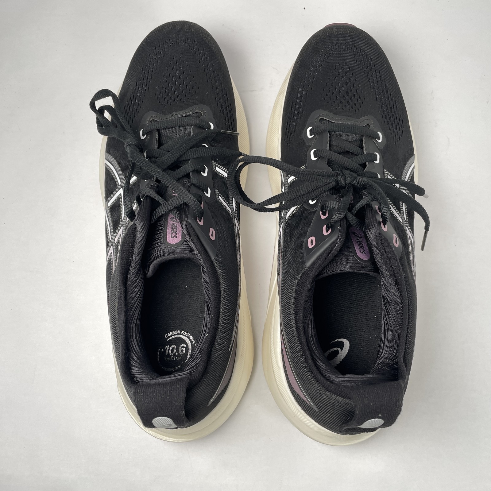 ASICS Gel-Kayano 31 Shoes Womens Size 11 Black Lace Up Casual Running Sneakers