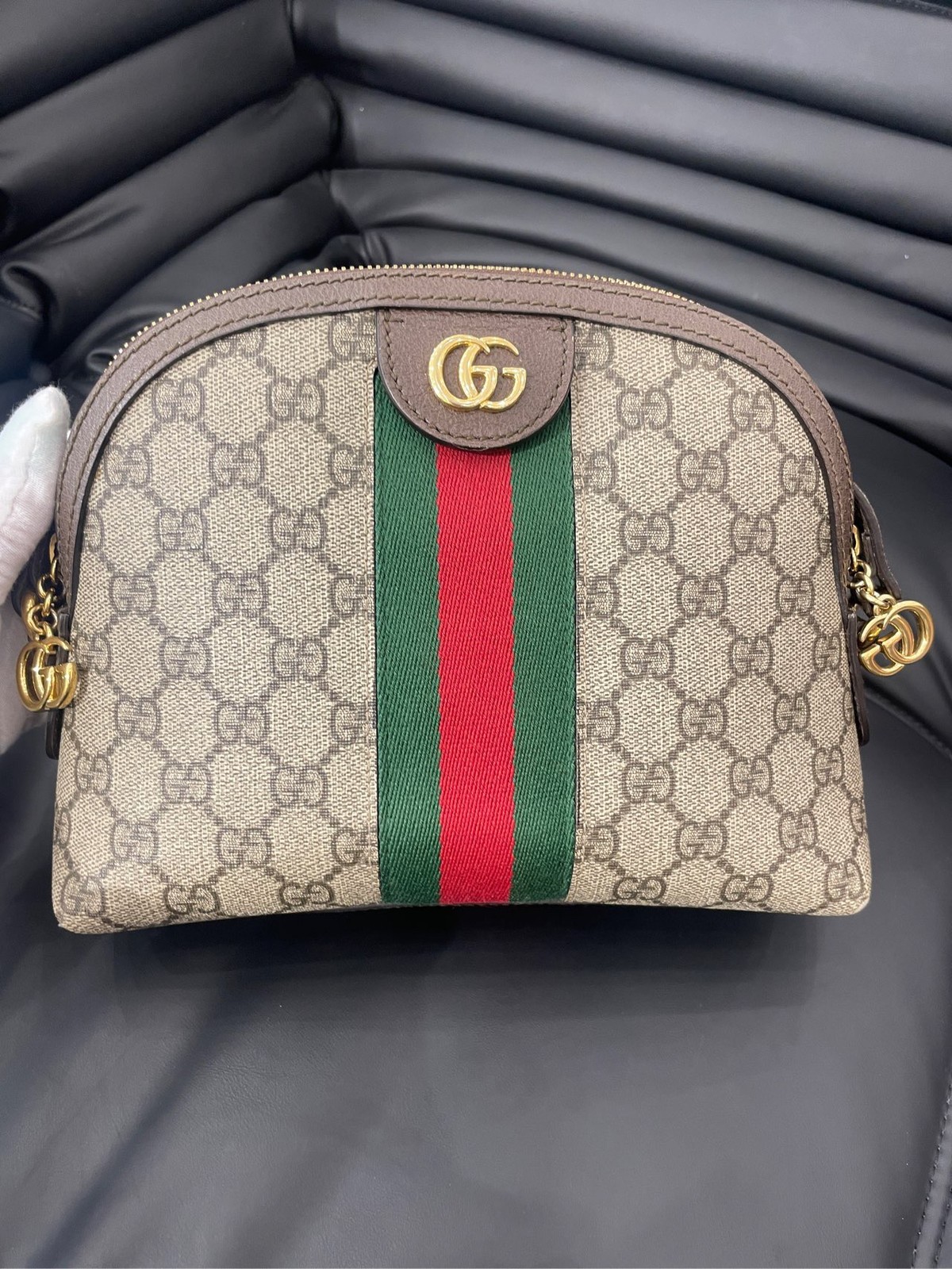 Gucci shell bag (23 × 13.5 × 4)cm