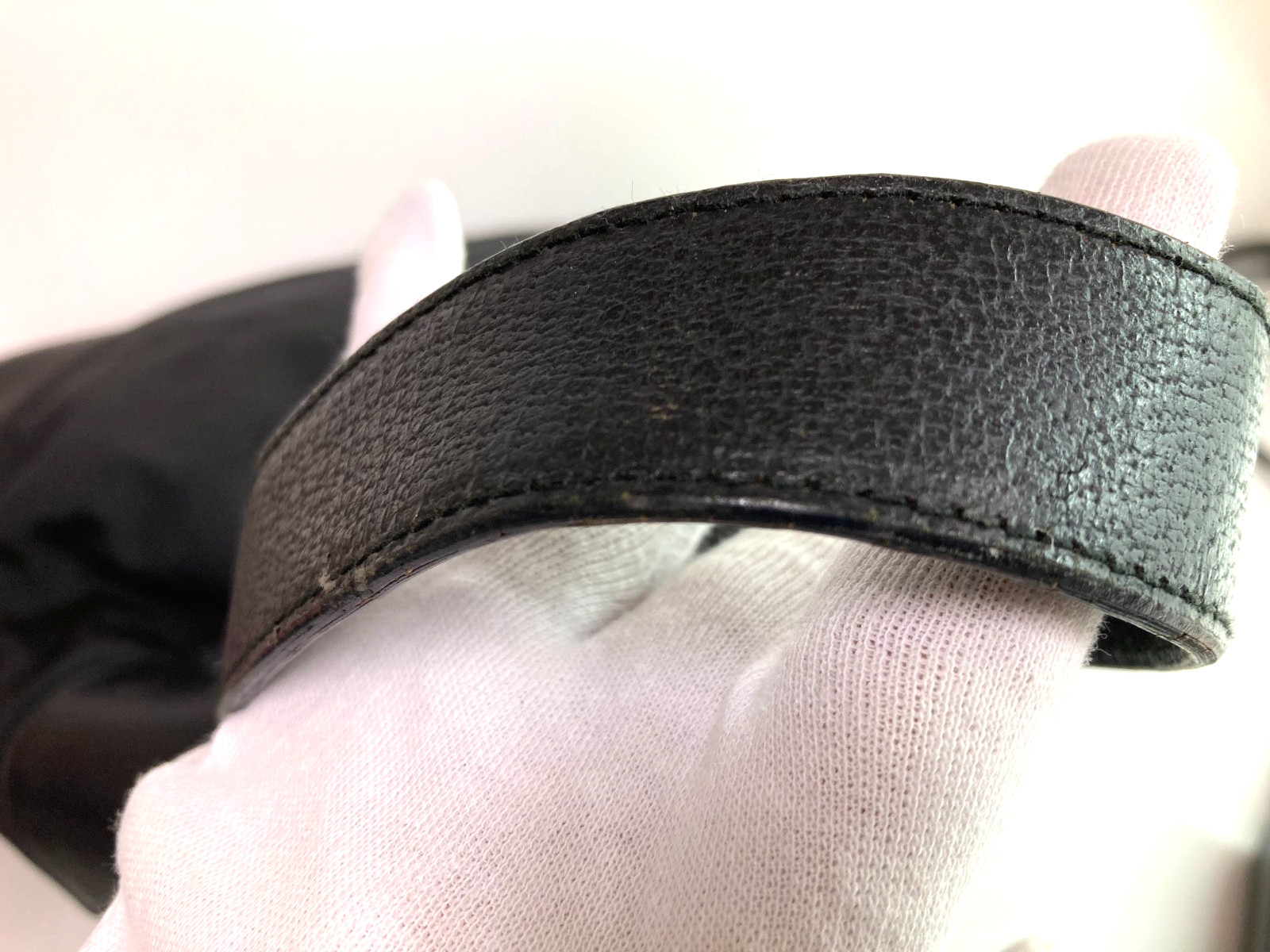 used GUCCI Jackie hobo One Shoulder Bag 001・3306・002053 Black Leather 32325